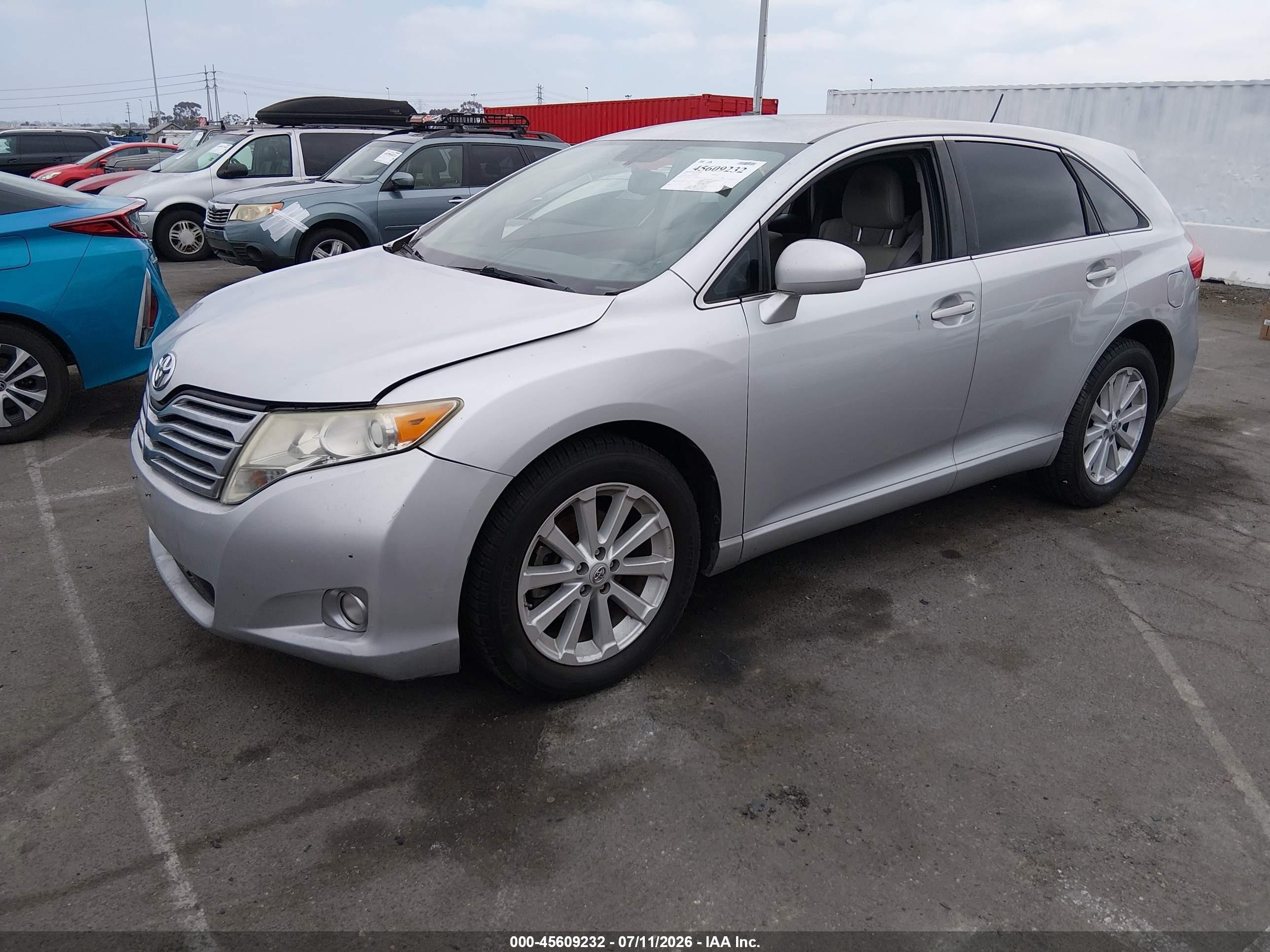 2011 Toyota Venza   Серебряный vin: 4T3ZA3BBXBU054862