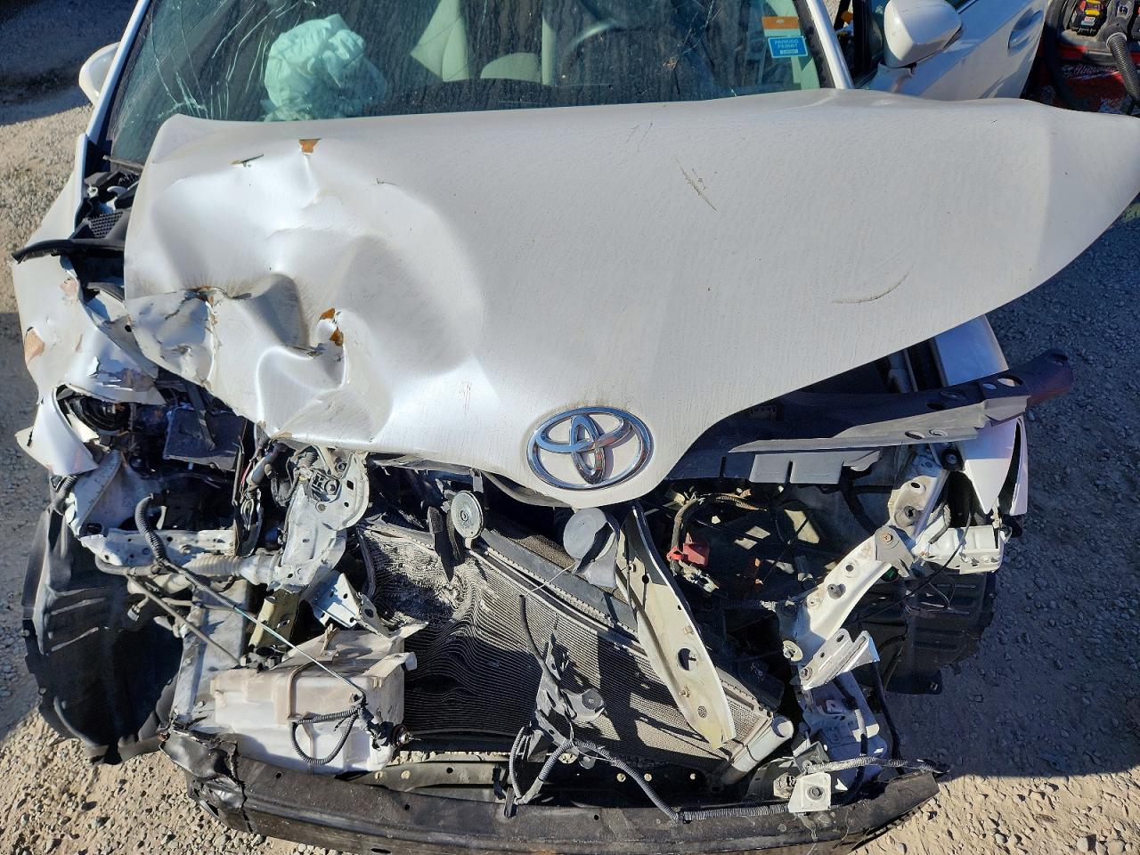 2013 Toyota Venza Le White vin: 4T3ZA3BBXDU063080