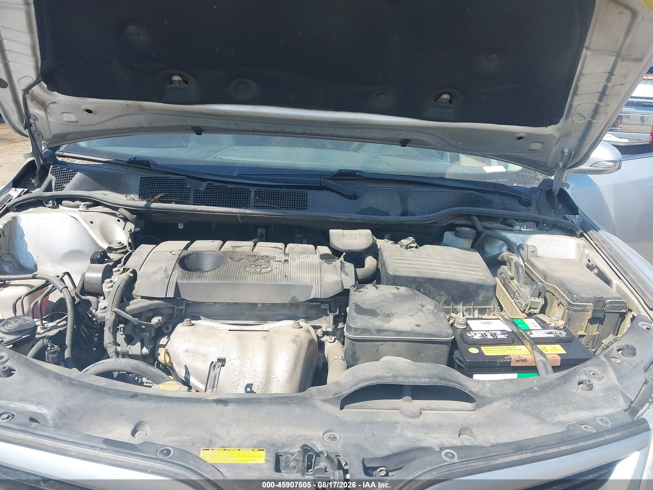 2013 Toyota Venza Le Silver vin: 4T3ZA3BBXDU070966