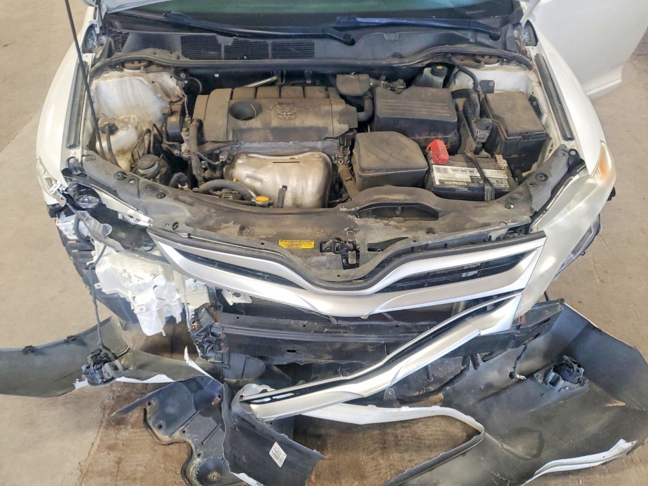 2013 Toyota Venza Le White vin: 4T3ZA3BBXDU073821
