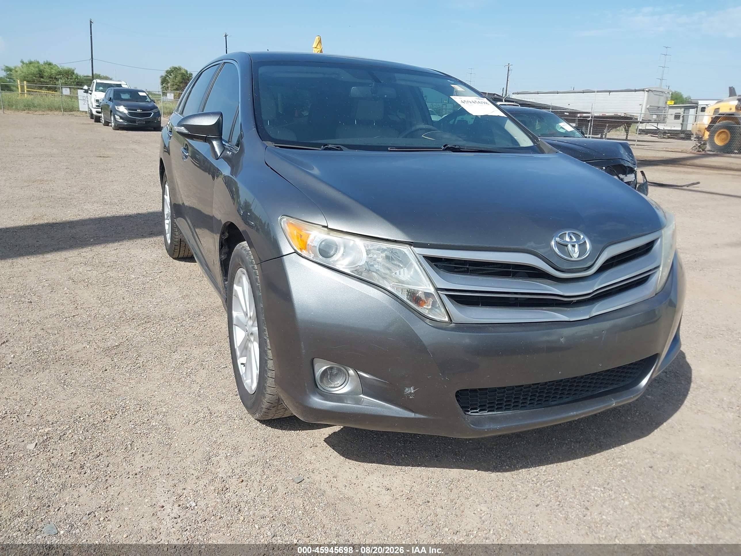 2014 Toyota Venza Xle Gray vin: 4T3ZA3BBXEU085209
