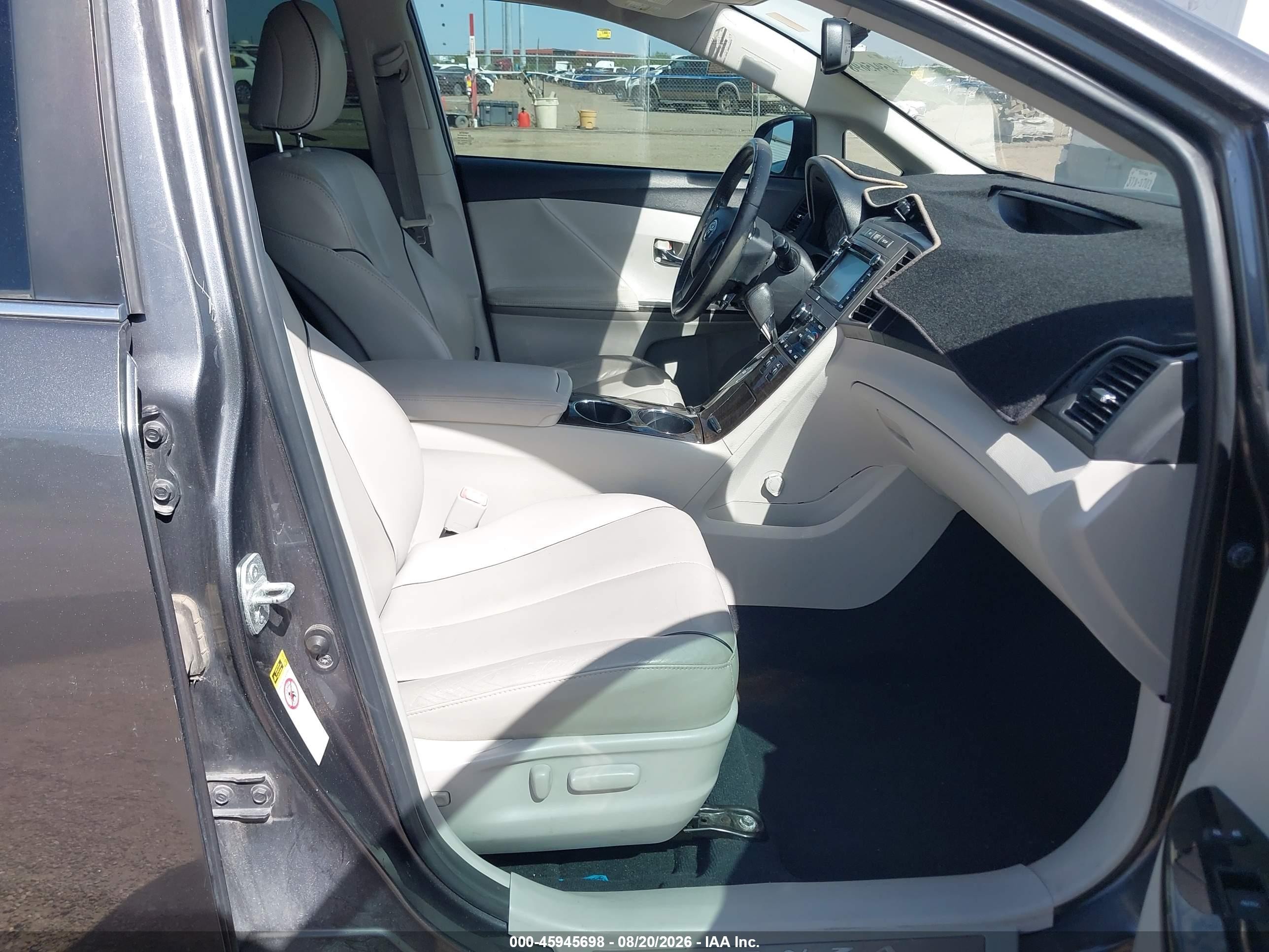 2014 Toyota Venza Xle Gray vin: 4T3ZA3BBXEU085209