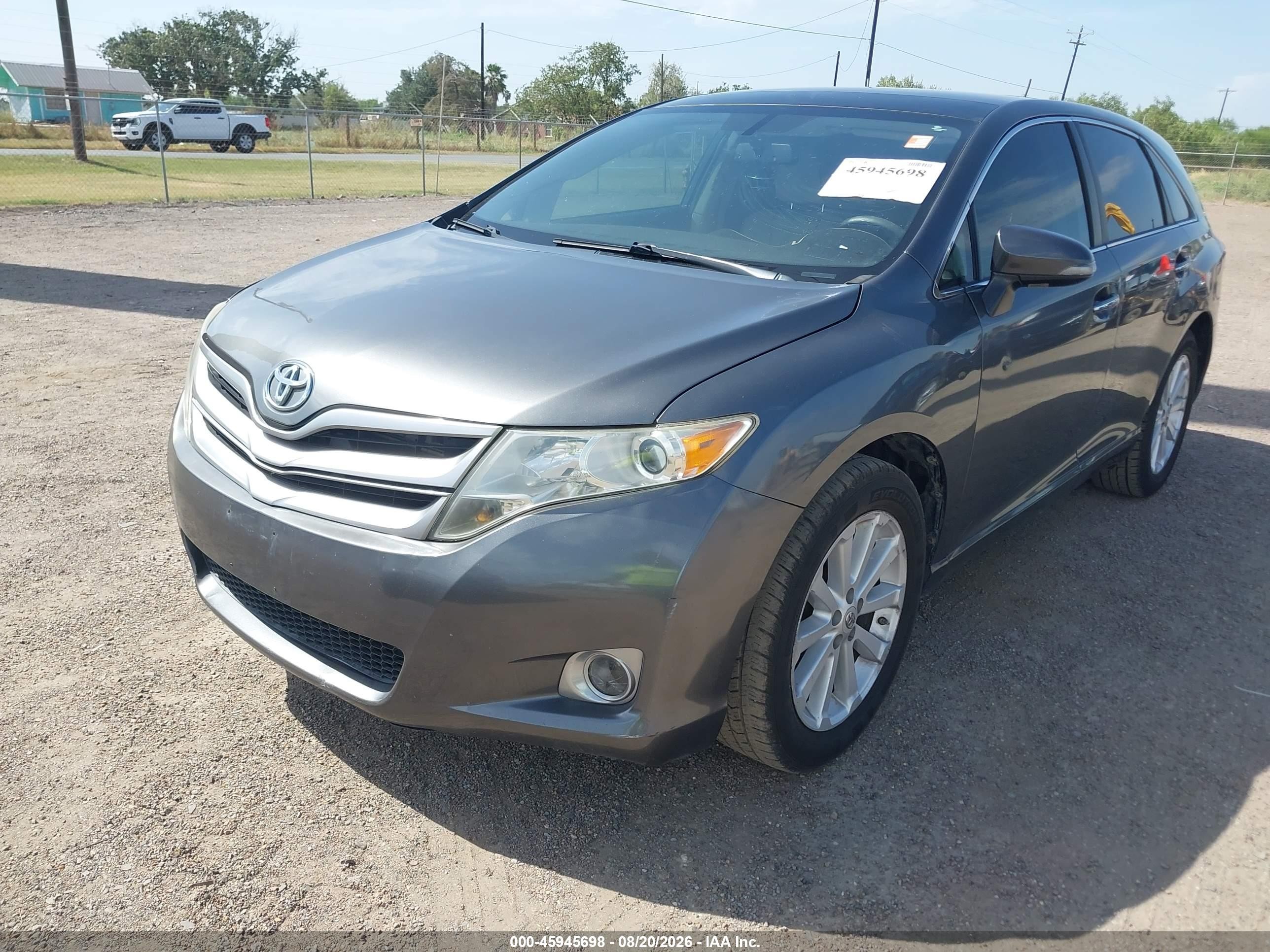 2014 Toyota Venza Xle Gray vin: 4T3ZA3BBXEU085209