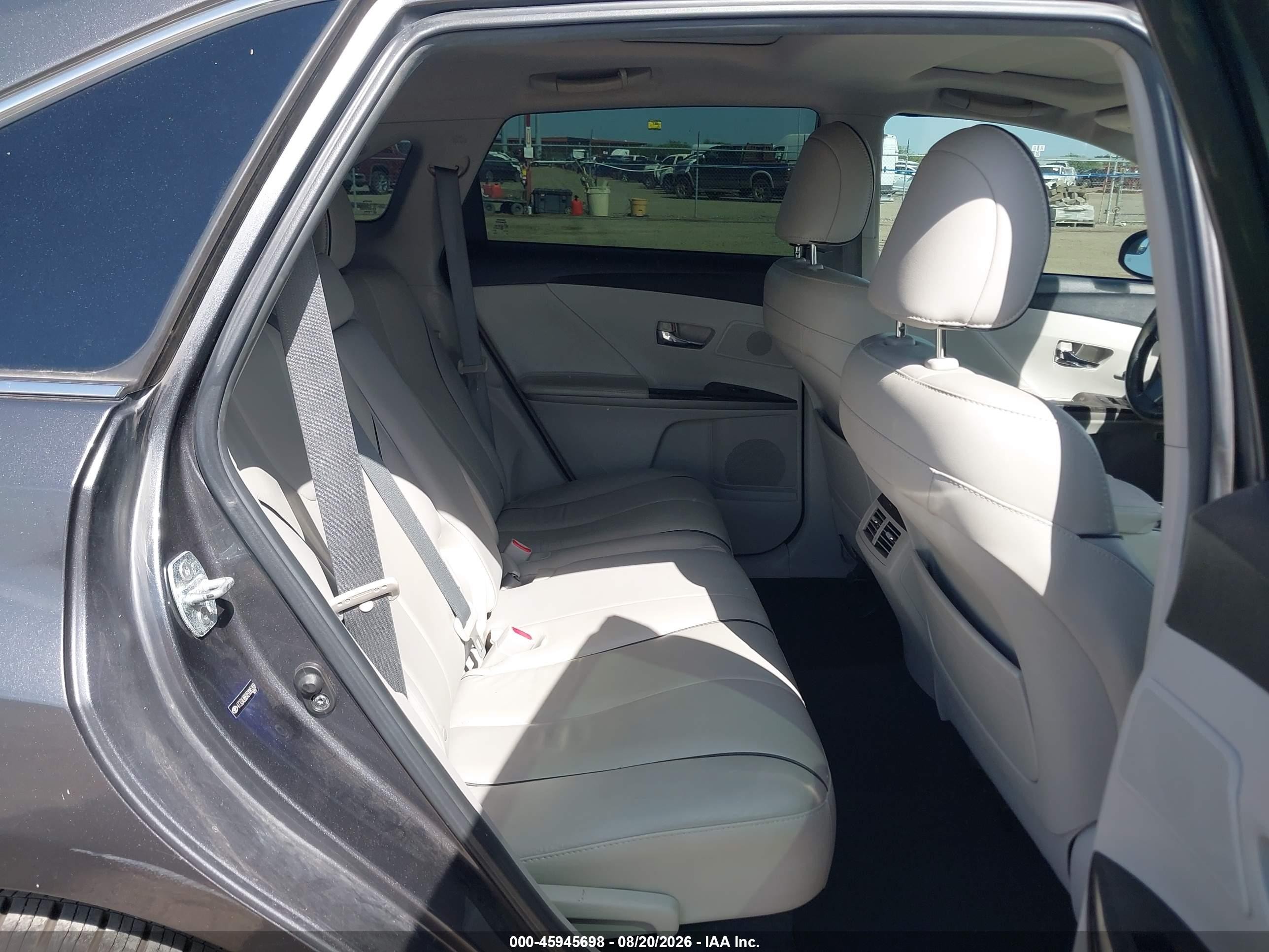2014 Toyota Venza Xle Gray vin: 4T3ZA3BBXEU085209