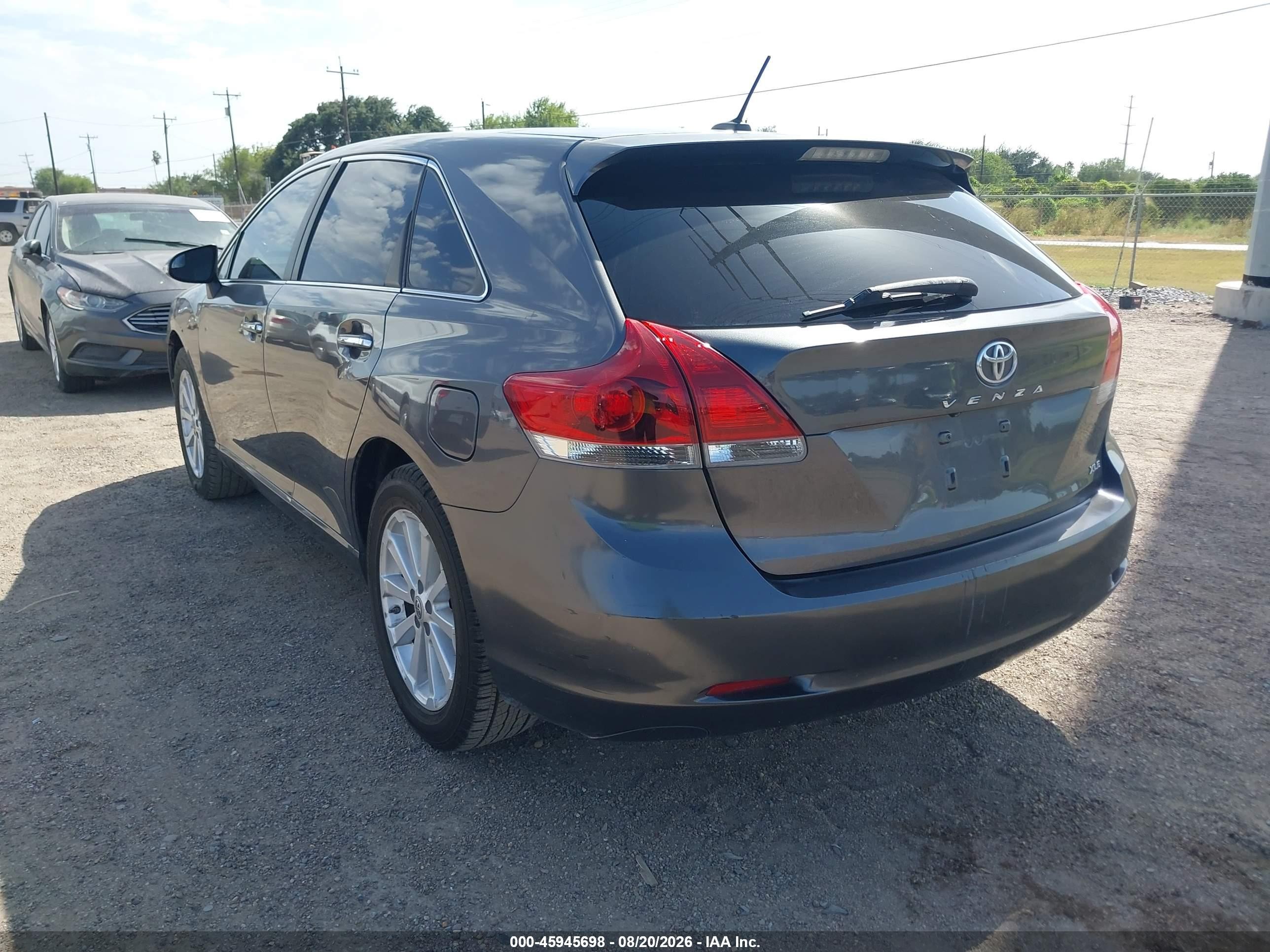 2014 Toyota Venza Xle Gray vin: 4T3ZA3BBXEU085209