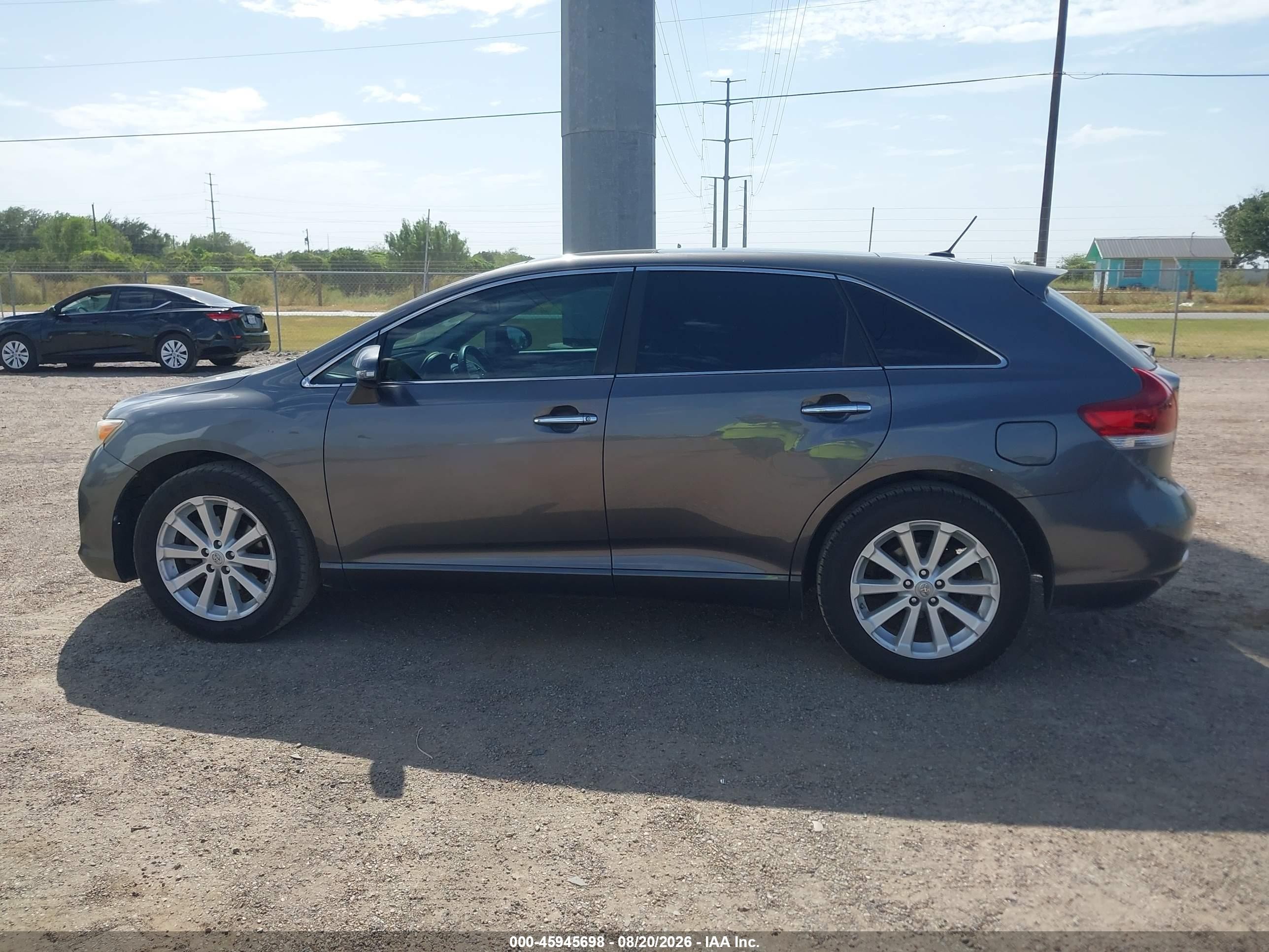 2014 Toyota Venza Xle Gray vin: 4T3ZA3BBXEU085209