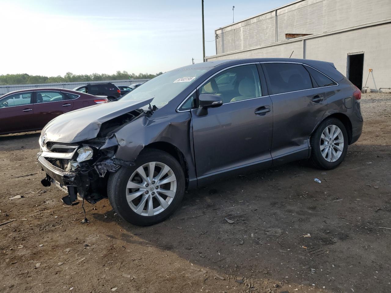 2014 Toyota Venza Le Gray vin: 4T3ZA3BBXEU088417
