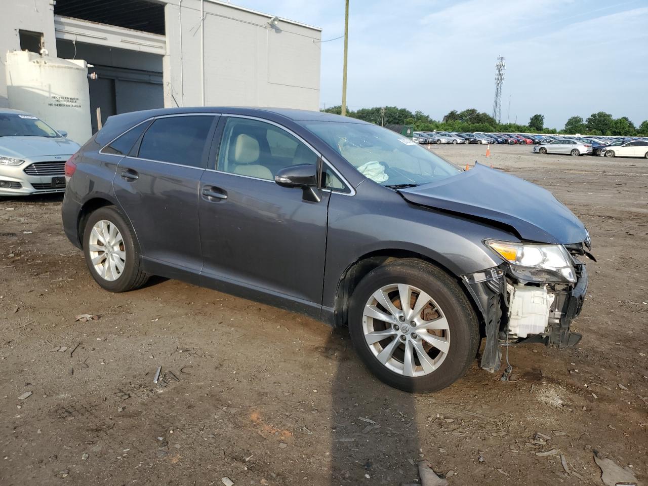 2014 Toyota Venza Le Gray vin: 4T3ZA3BBXEU088417