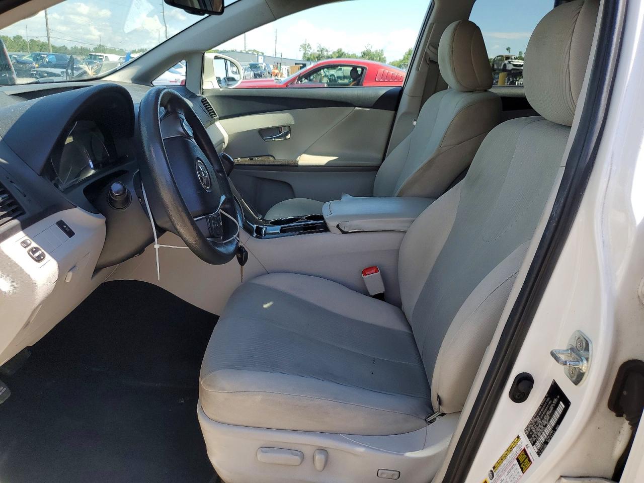 2015 Toyota Venza Le White vin: 4T3ZA3BBXFU095014
