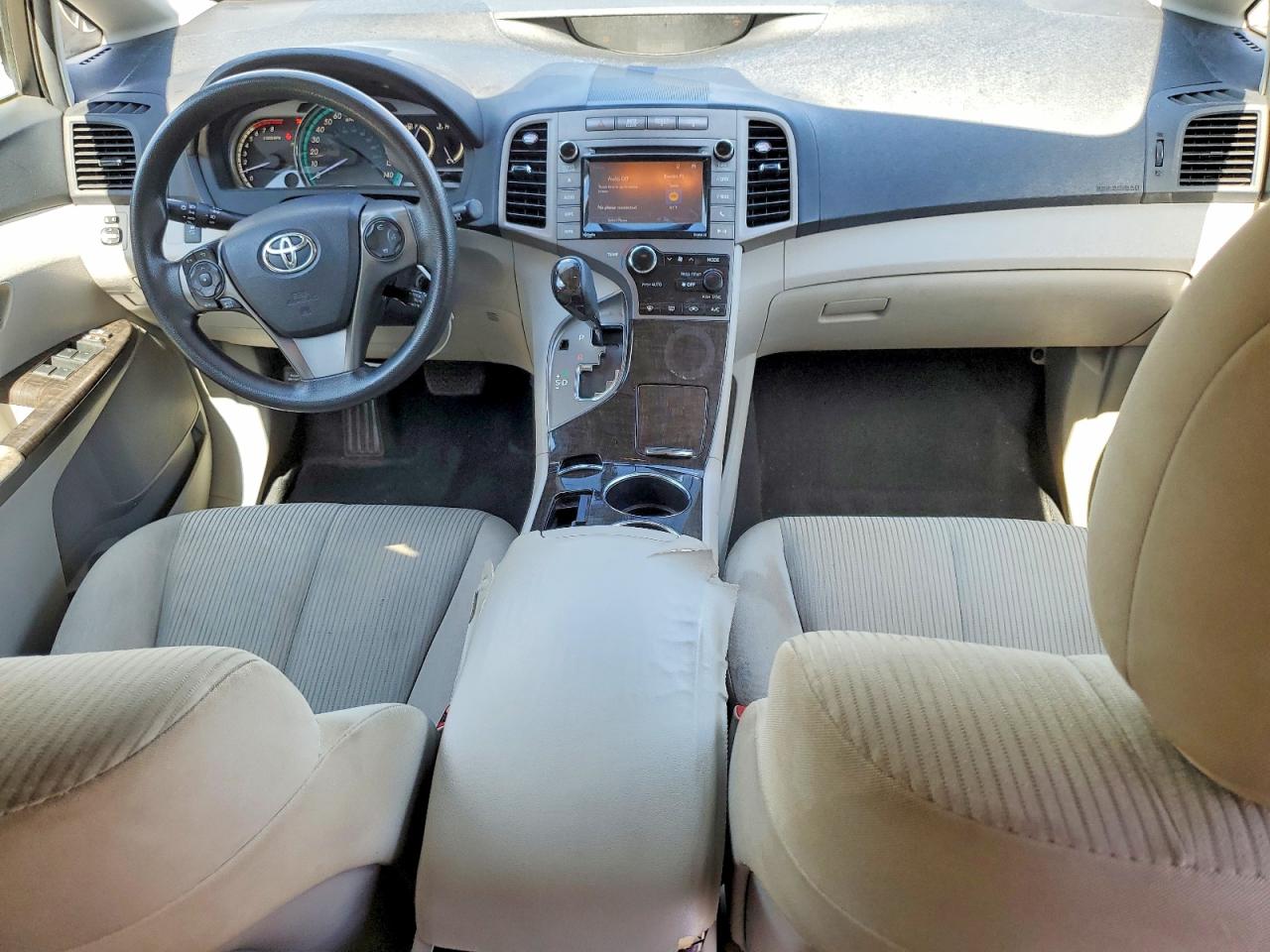 2015 Toyota Venza Le White vin: 4T3ZA3BBXFU095014