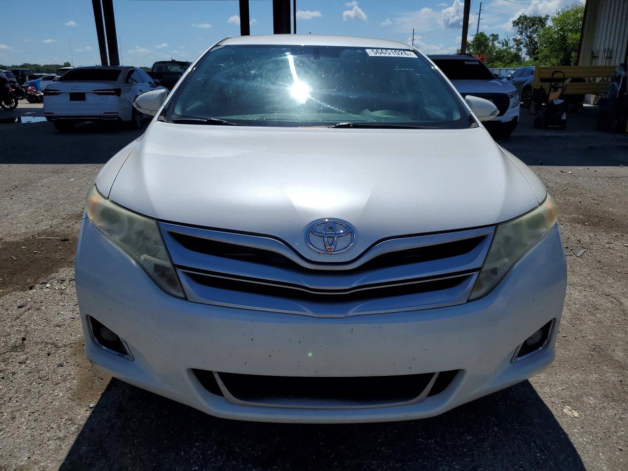 2015 Toyota Venza Le White vin: 4T3ZA3BBXFU095014