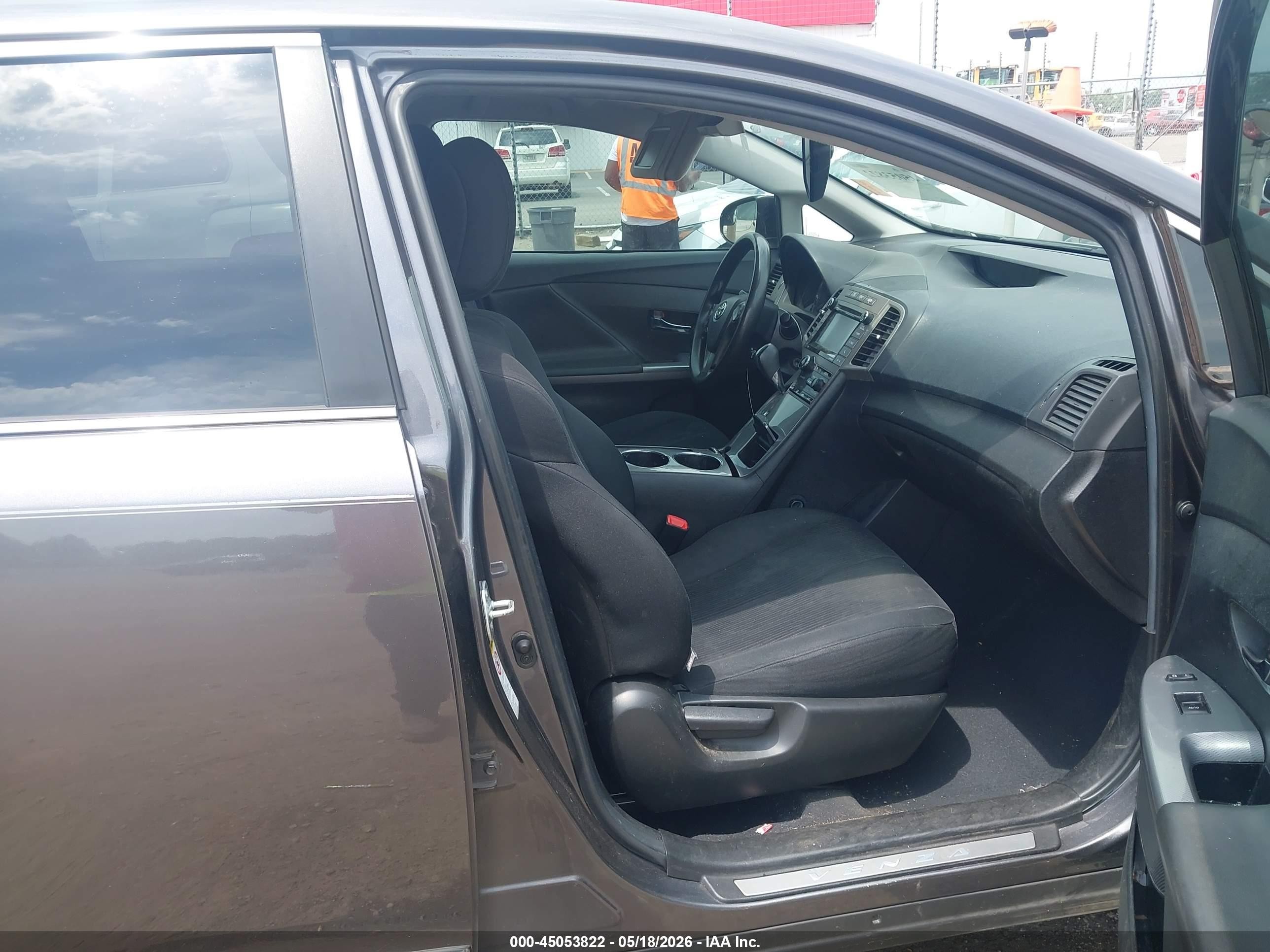 2015 Toyota Venza Le/xle Серый vin: 4T3ZA3BBXFU095613