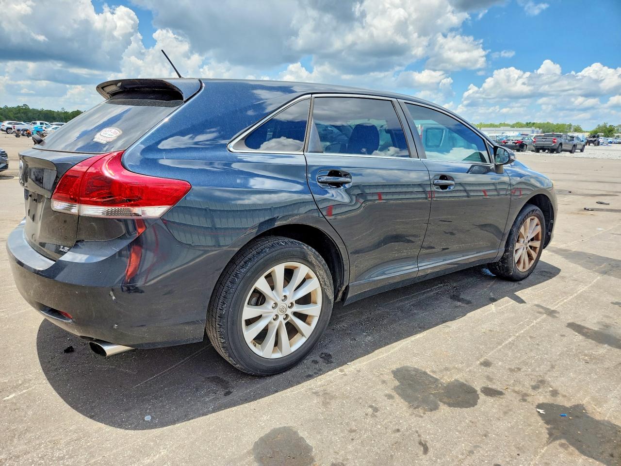 2015 Toyota Venza Le Blue vin: 4T3ZA3BBXFU095661