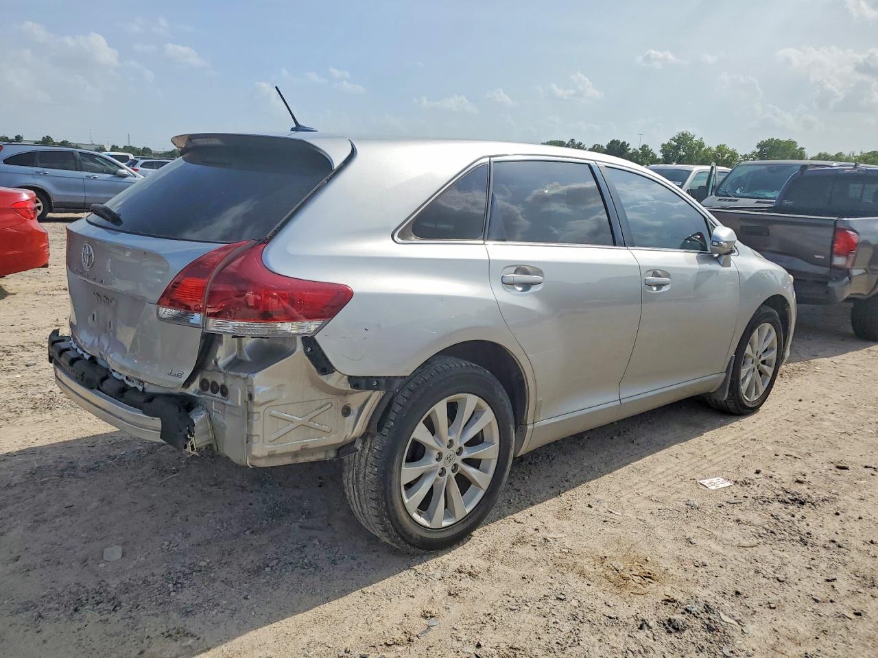 2015 Toyota Venza Le Silver vin: 4T3ZA3BBXFU096633