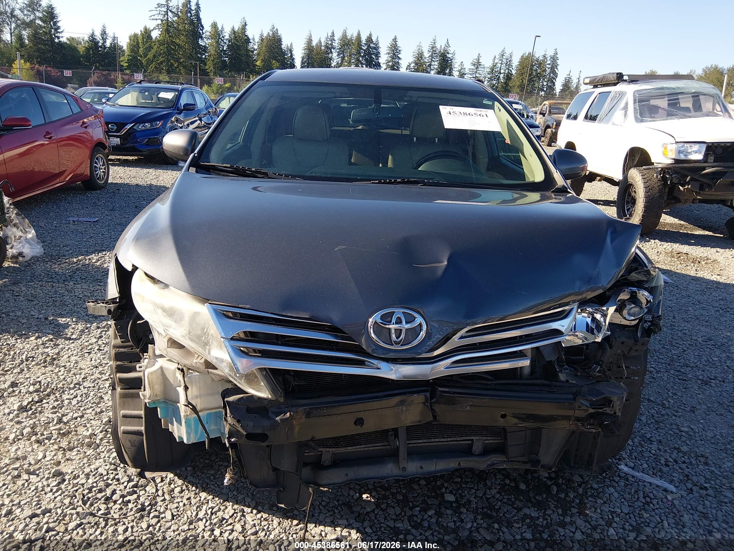 2009 Toyota Venza   Gray vin: 4T3ZE11A09U001602