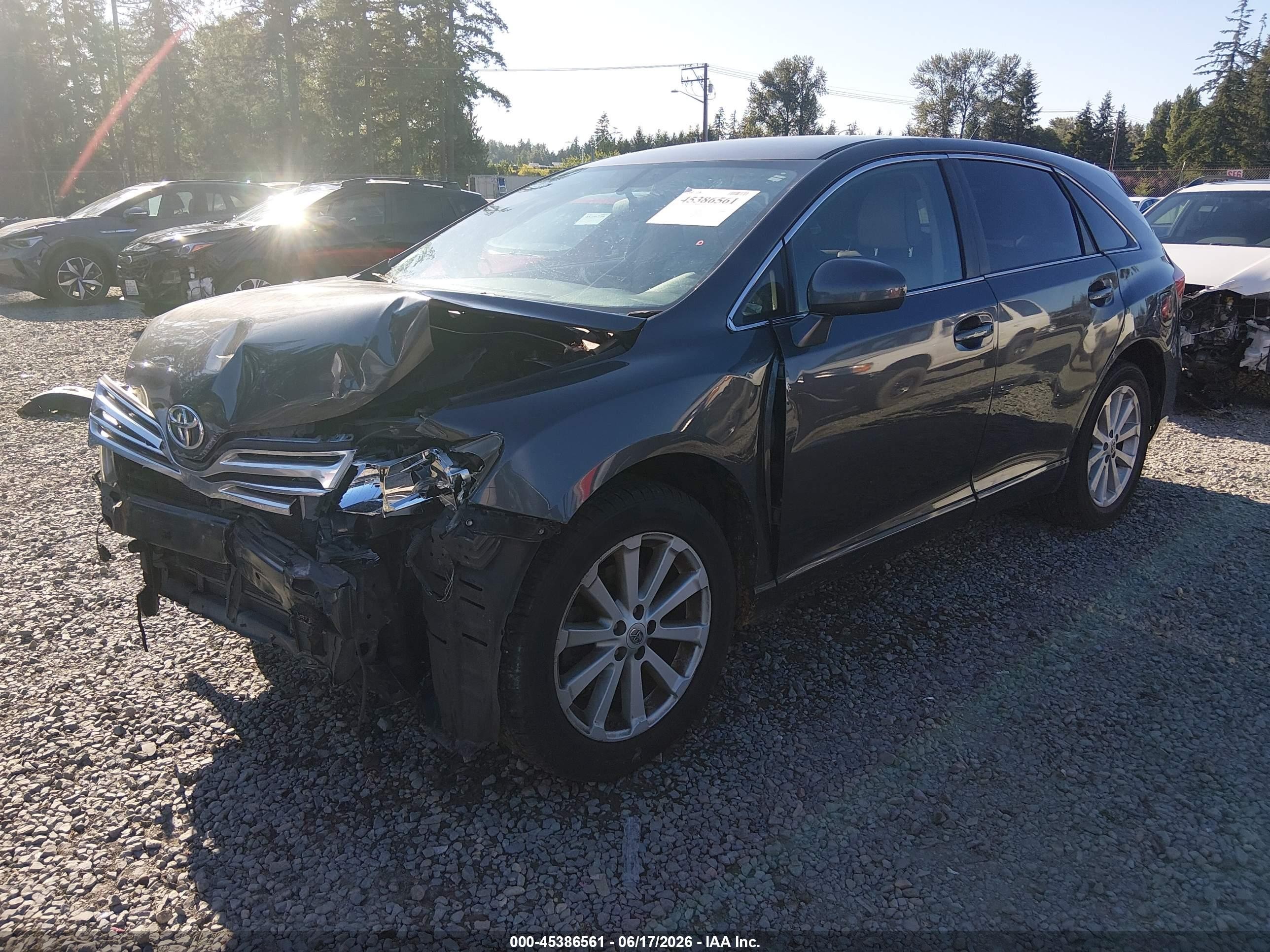 2009 Toyota Venza   Gray vin: 4T3ZE11A09U001602