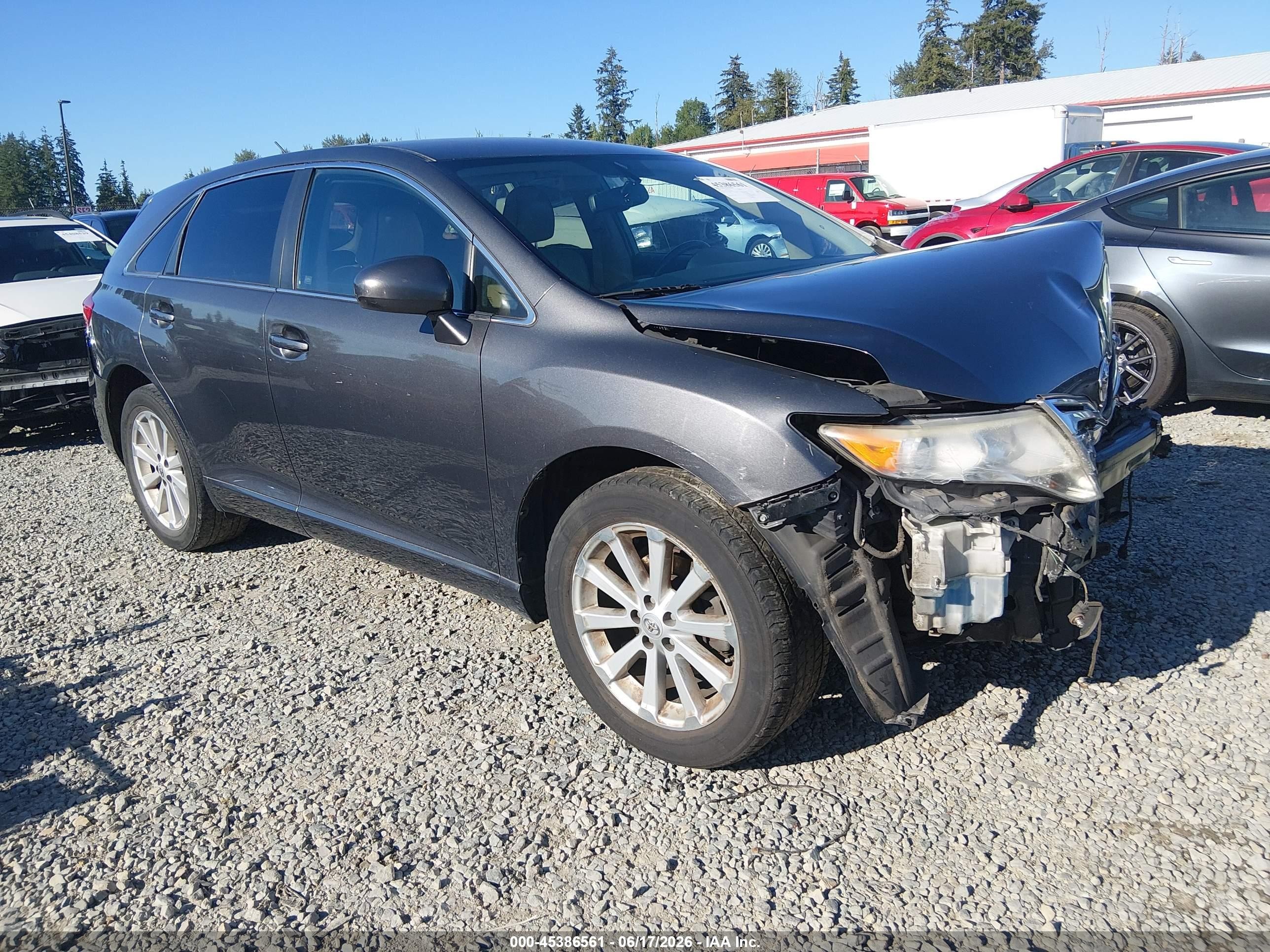2009 Toyota Venza   Gray vin: 4T3ZE11A09U001602