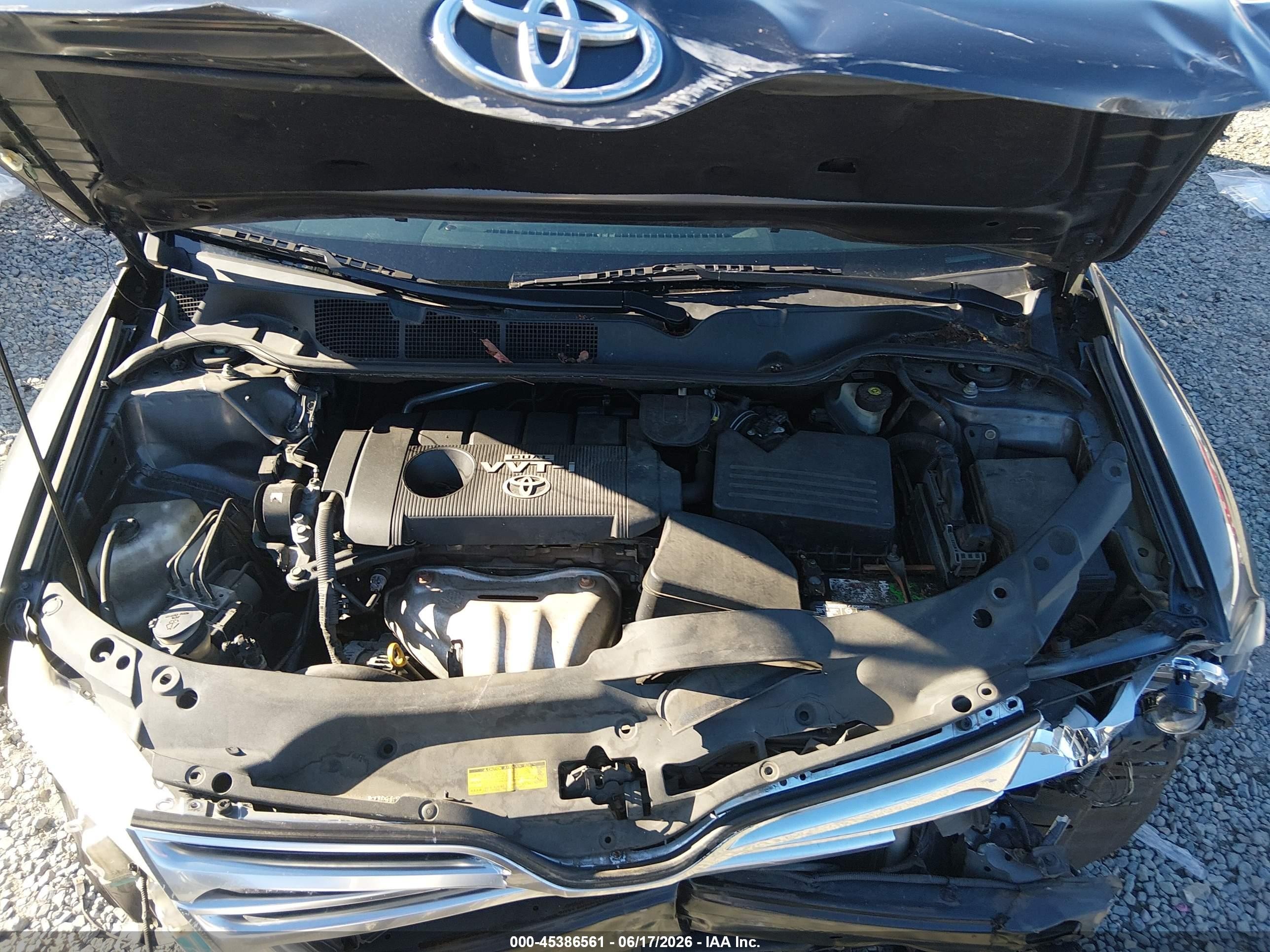 2009 Toyota Venza   Gray vin: 4T3ZE11A09U001602