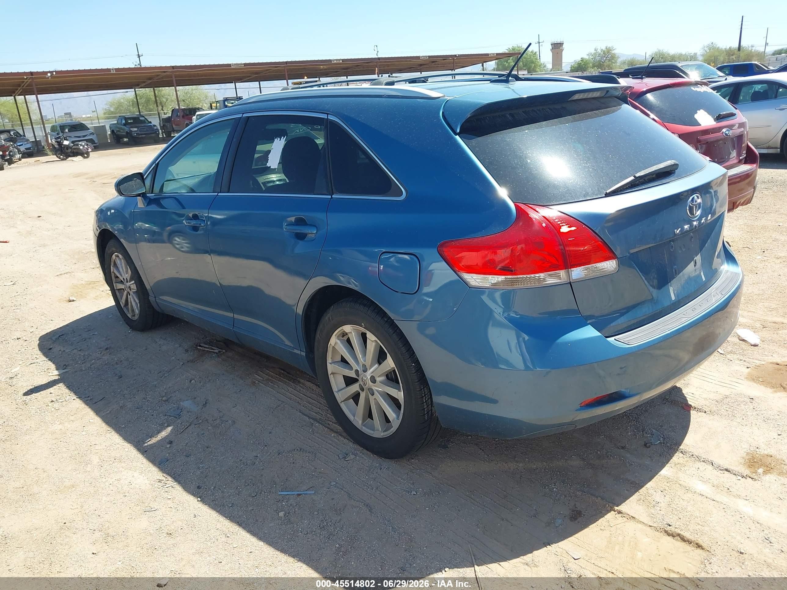 2009 Toyota Venza   Синий vin: 4T3ZE11A09U006802