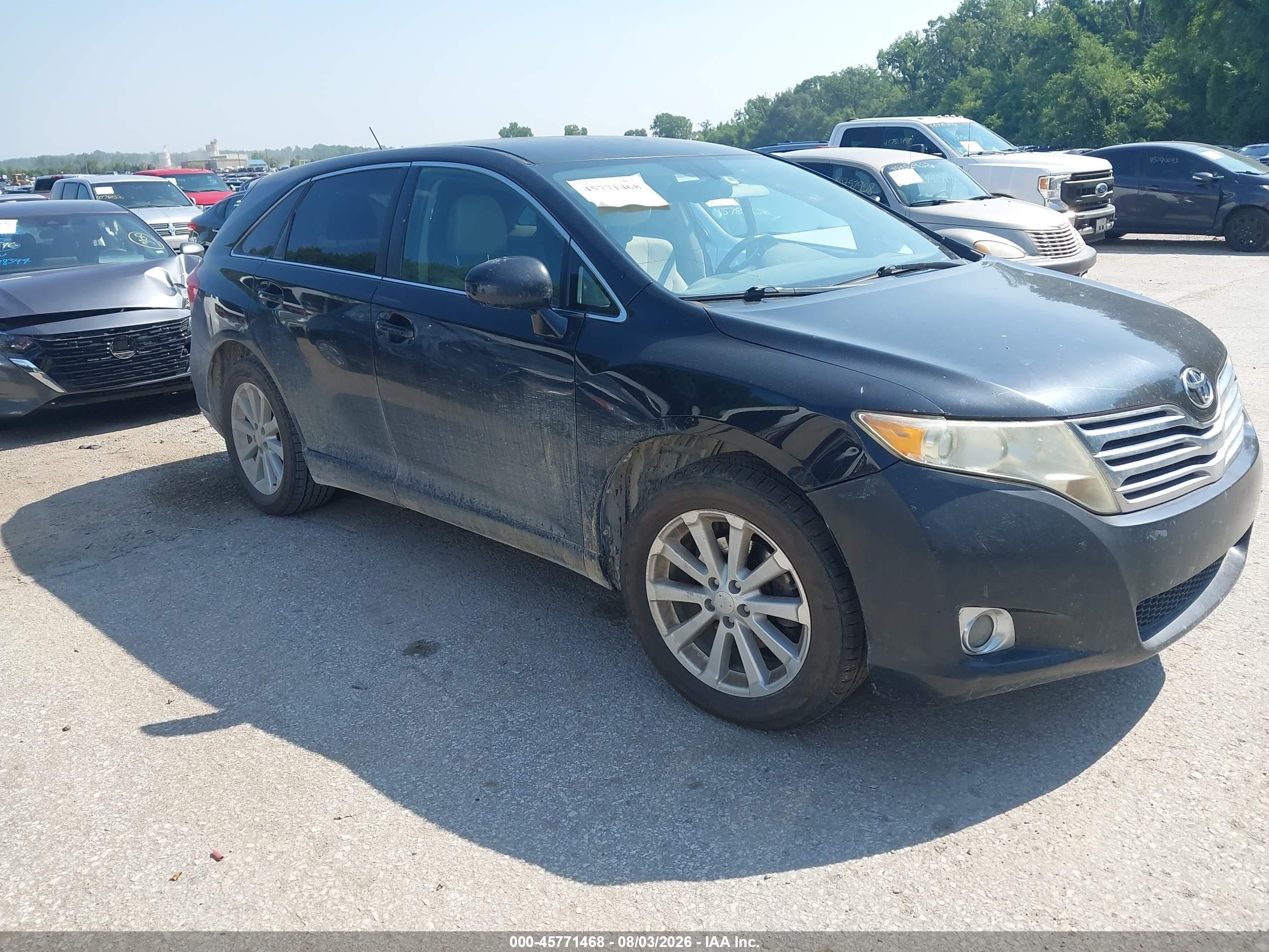 2009 Toyota Venza   Black vin: 4T3ZE11A09U010381