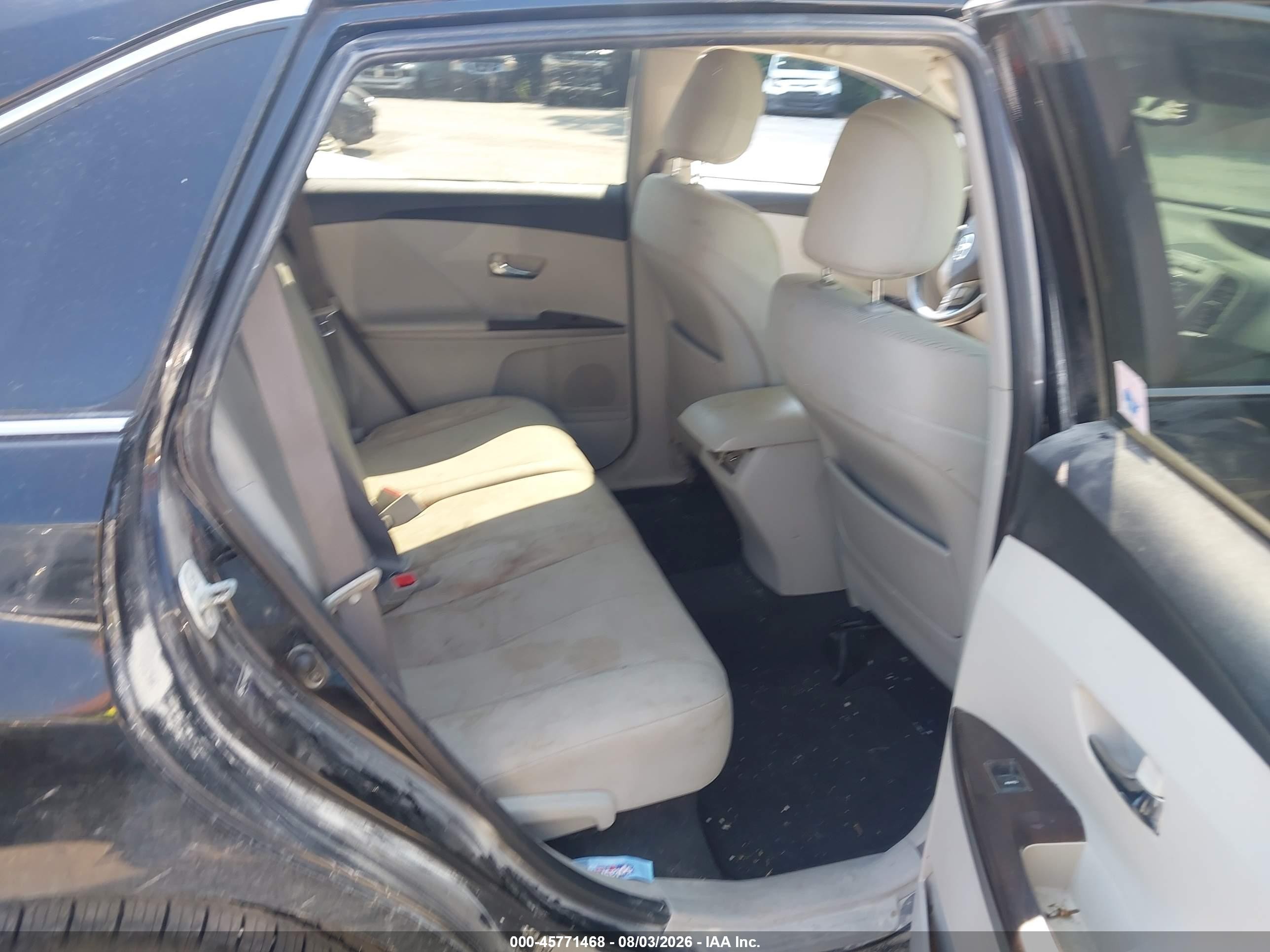 2009 Toyota Venza   Black vin: 4T3ZE11A09U010381
