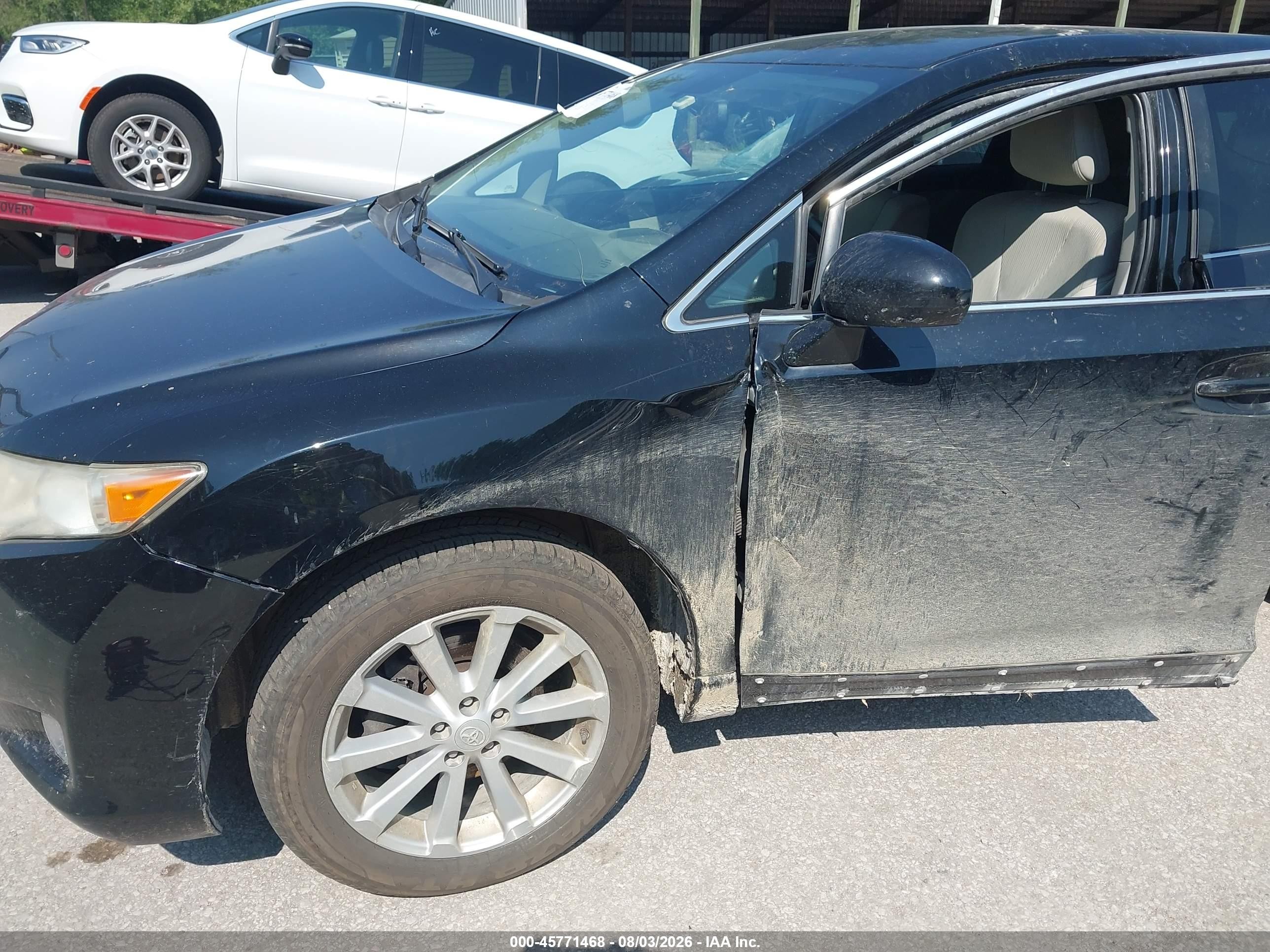 2009 Toyota Venza   Black vin: 4T3ZE11A09U010381