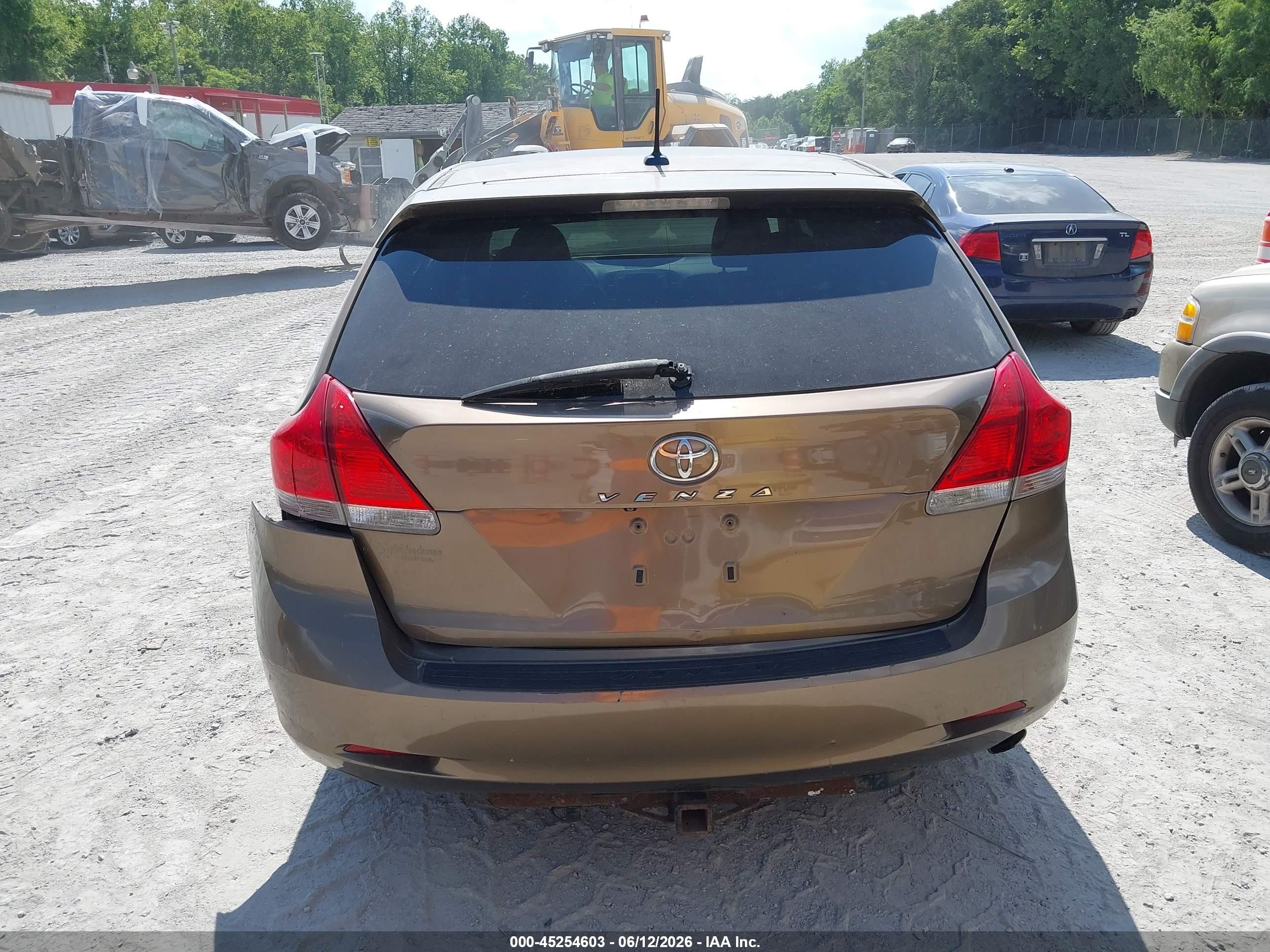 2009 Toyota Venza   Gold vin: 4T3ZE11A29U003786