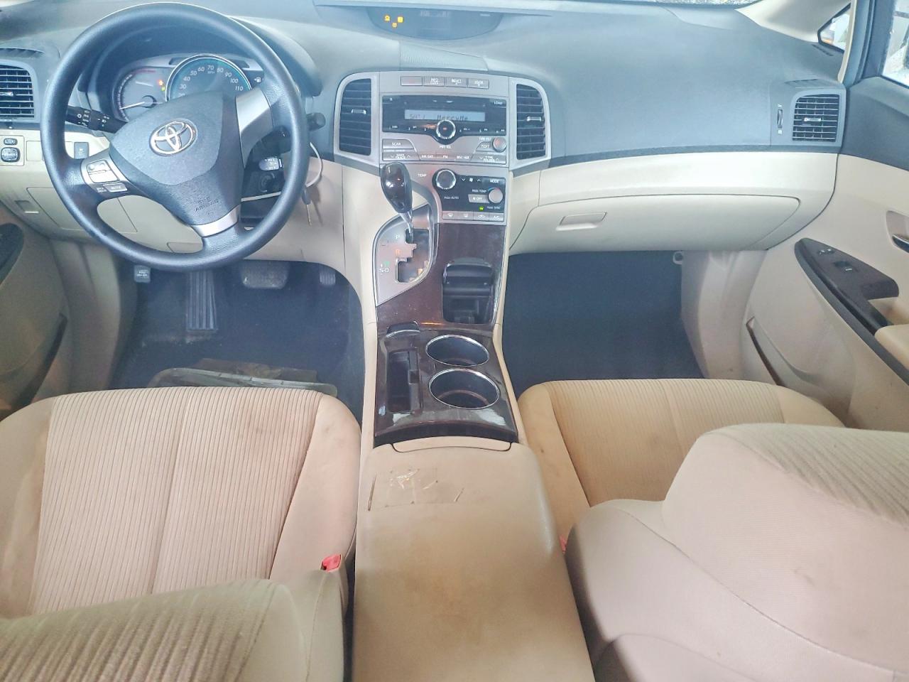 2009 Toyota Venza Fwd 4cyl White vin: 4T3ZE11A39U004087