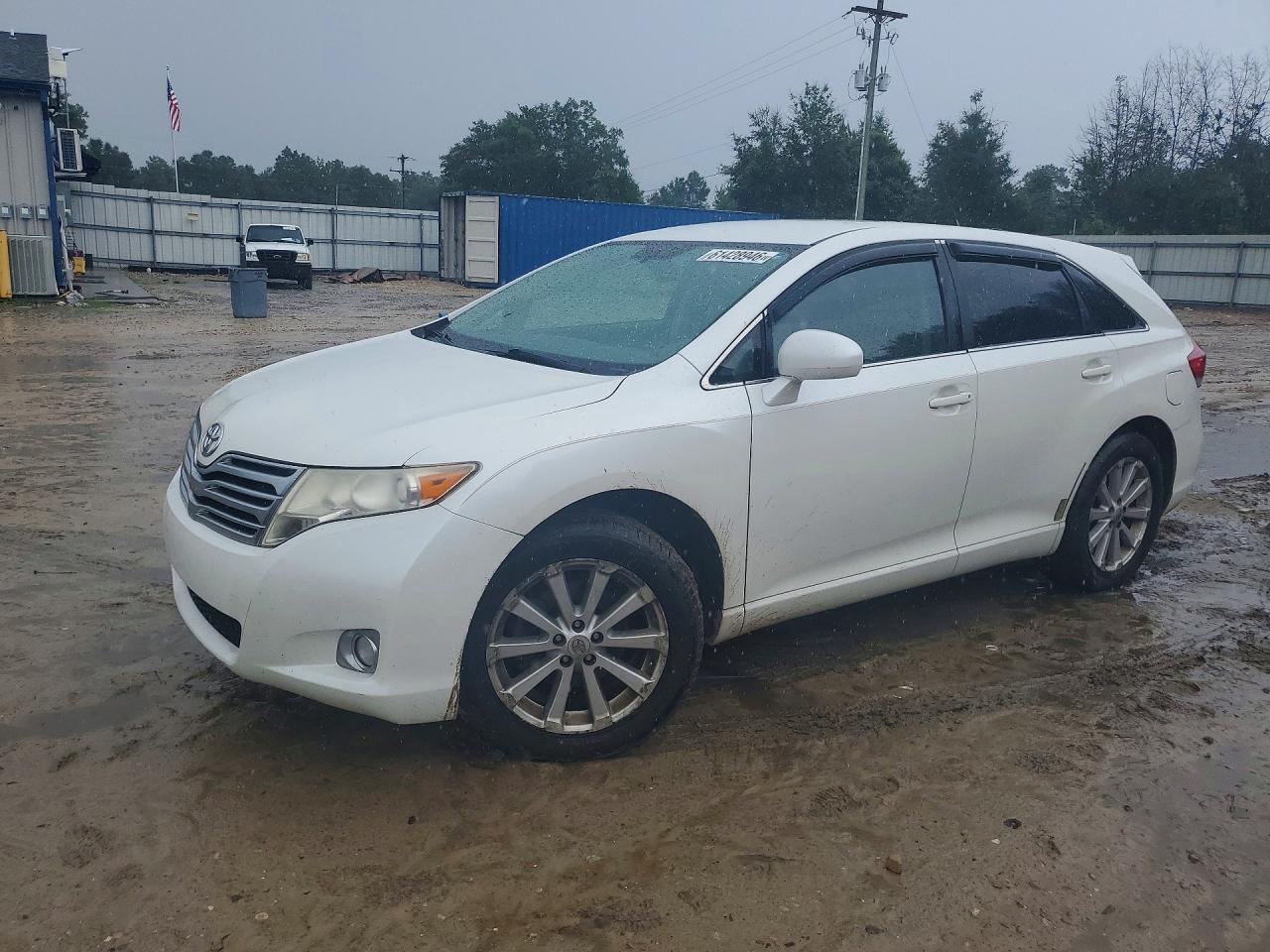 2009 Toyota Venza Fwd 4cyl White vin: 4T3ZE11A39U004087