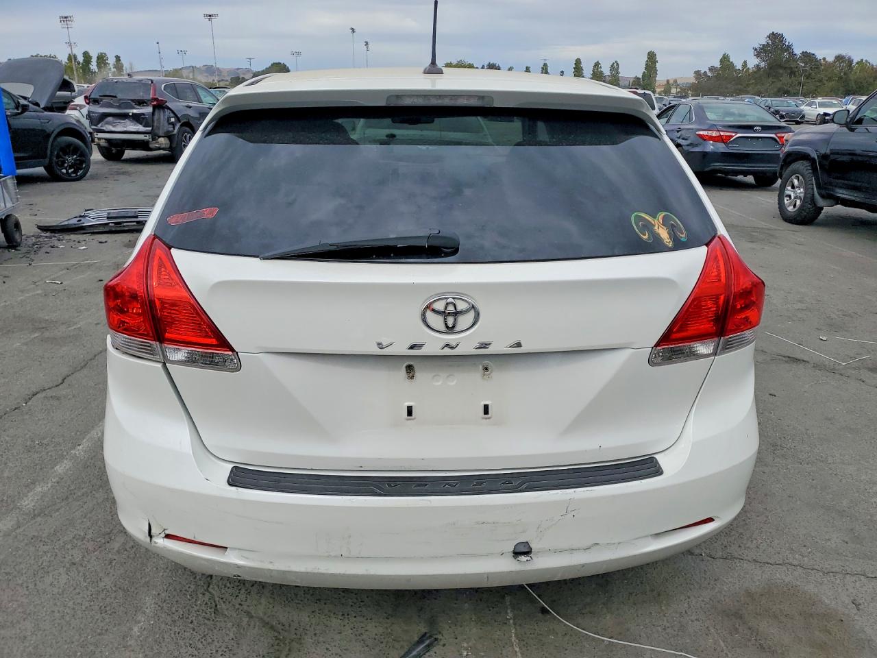 2009 Toyota Venza Fwd 4cyl White vin: 4T3ZE11A39U005269