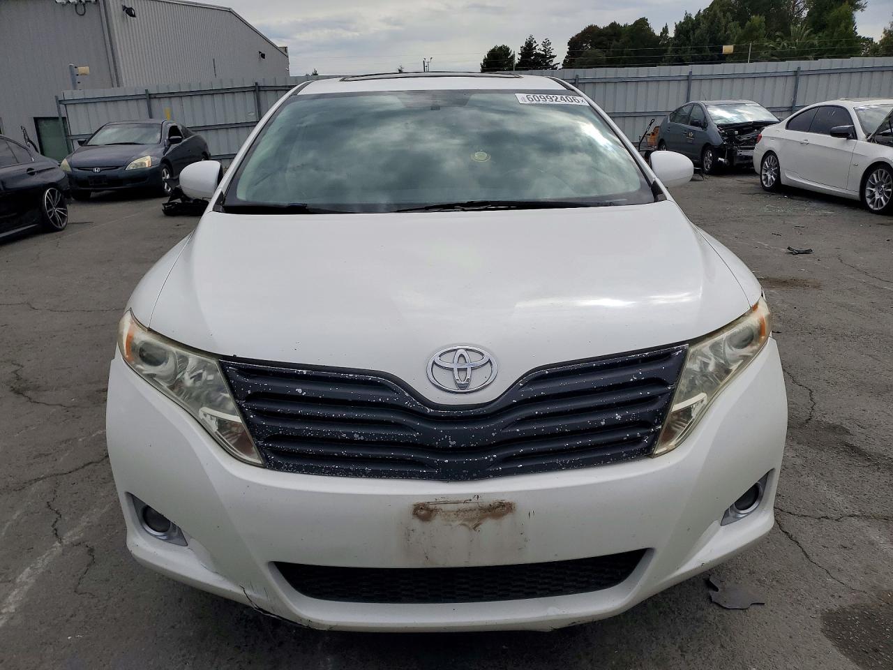 2009 Toyota Venza Fwd 4cyl White vin: 4T3ZE11A39U005269