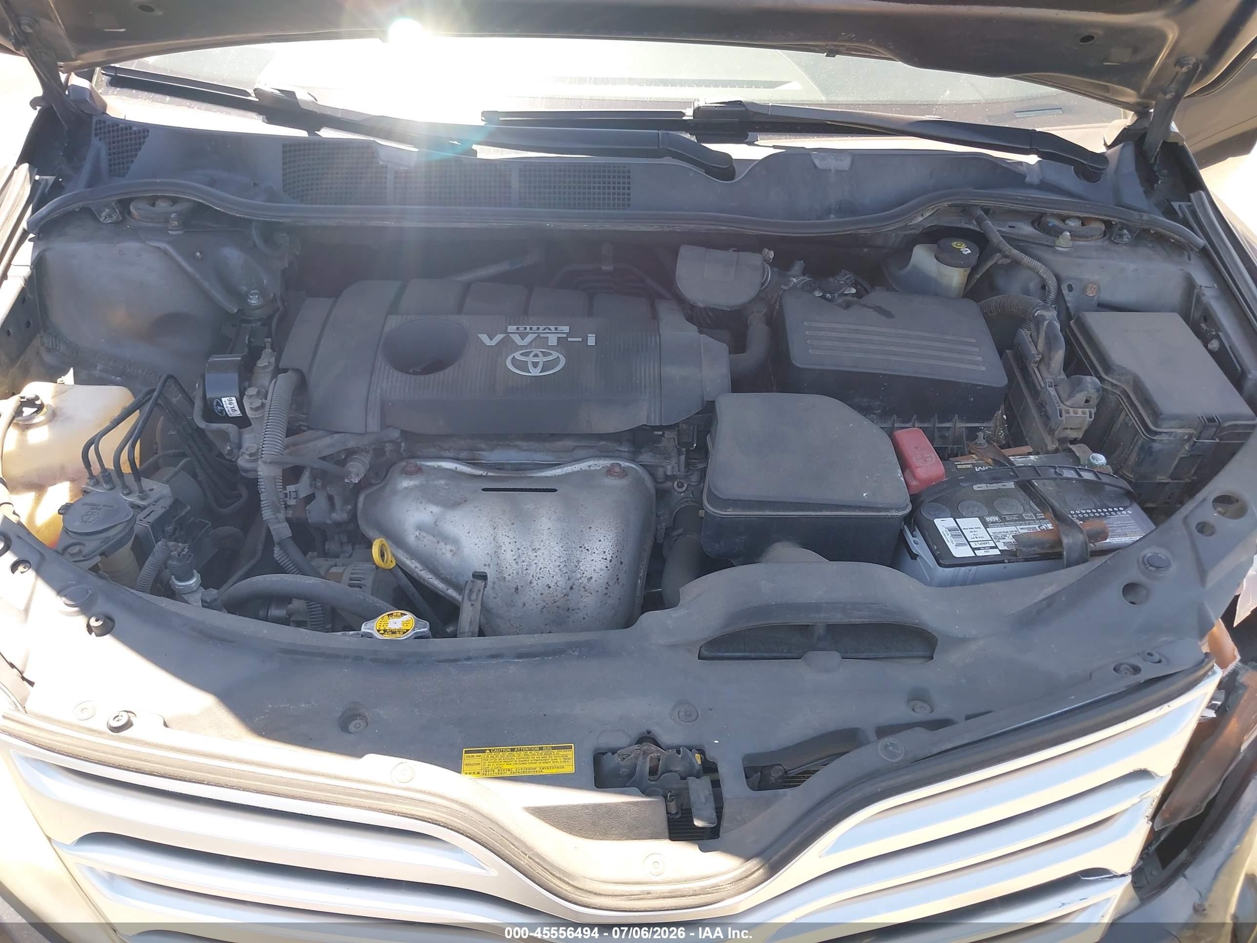 2009 Toyota Venza   Серый vin: 4T3ZE11A39U011038