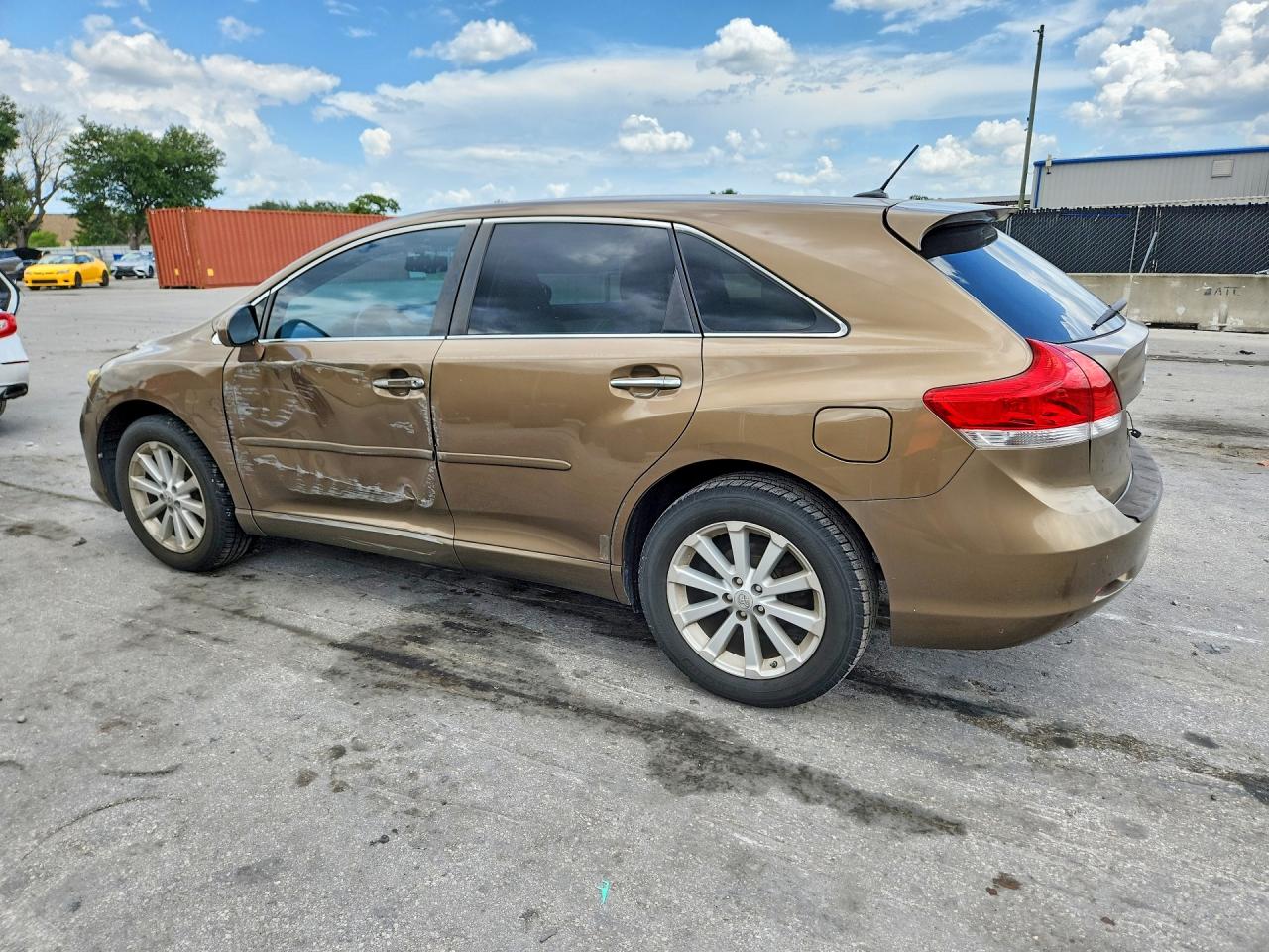 2009 Toyota Venza Fwd 4cyl Gold vin: 4T3ZE11A39U017146