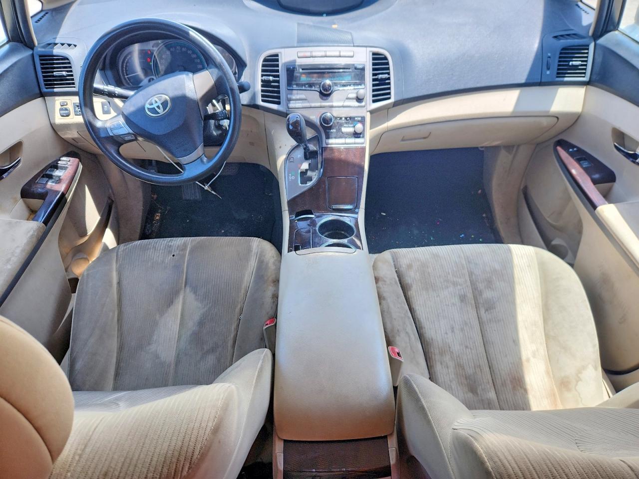 2009 Toyota Venza Fwd 4cyl White vin: 4T3ZE11A39U019110