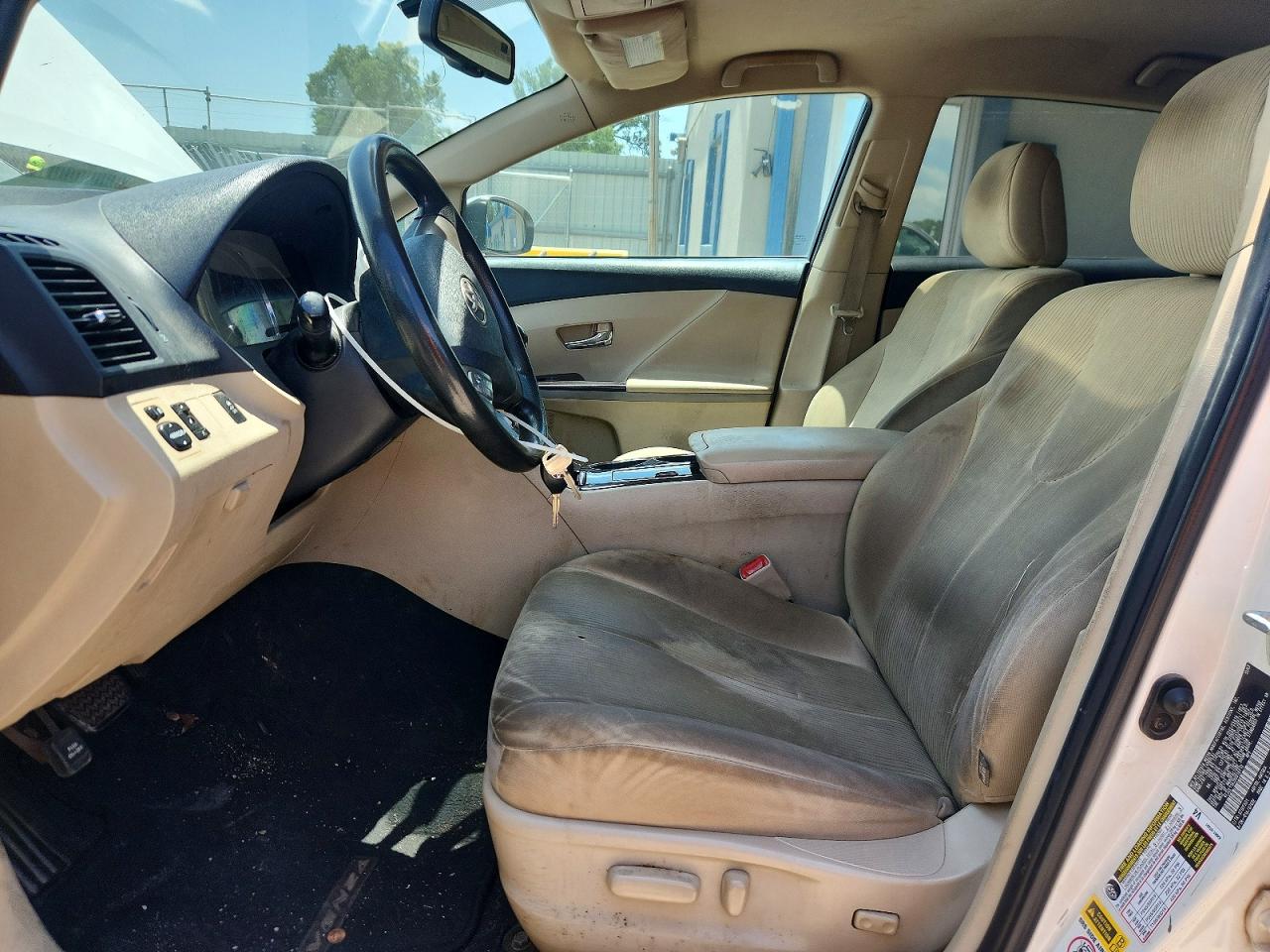 2009 Toyota Venza Fwd 4cyl White vin: 4T3ZE11A39U019110