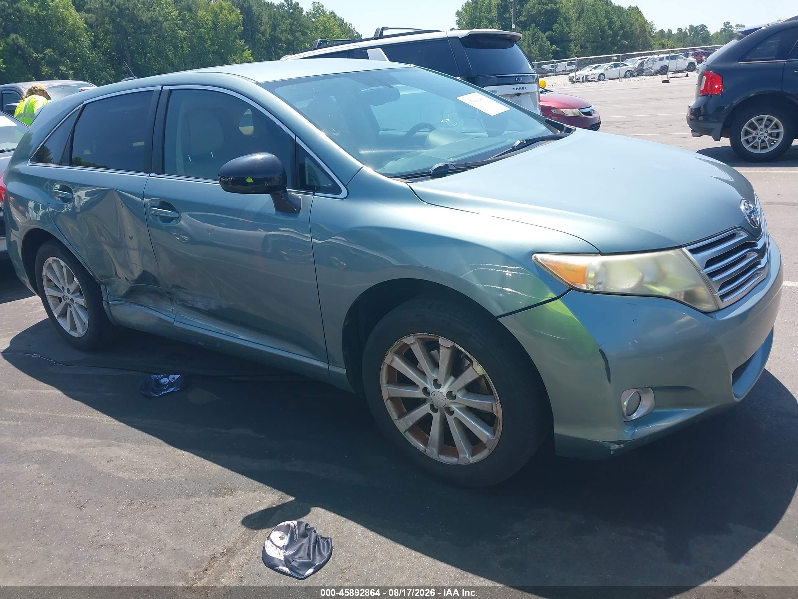 2009 Toyota Venza   Blue vin: 4T3ZE11A49U002655