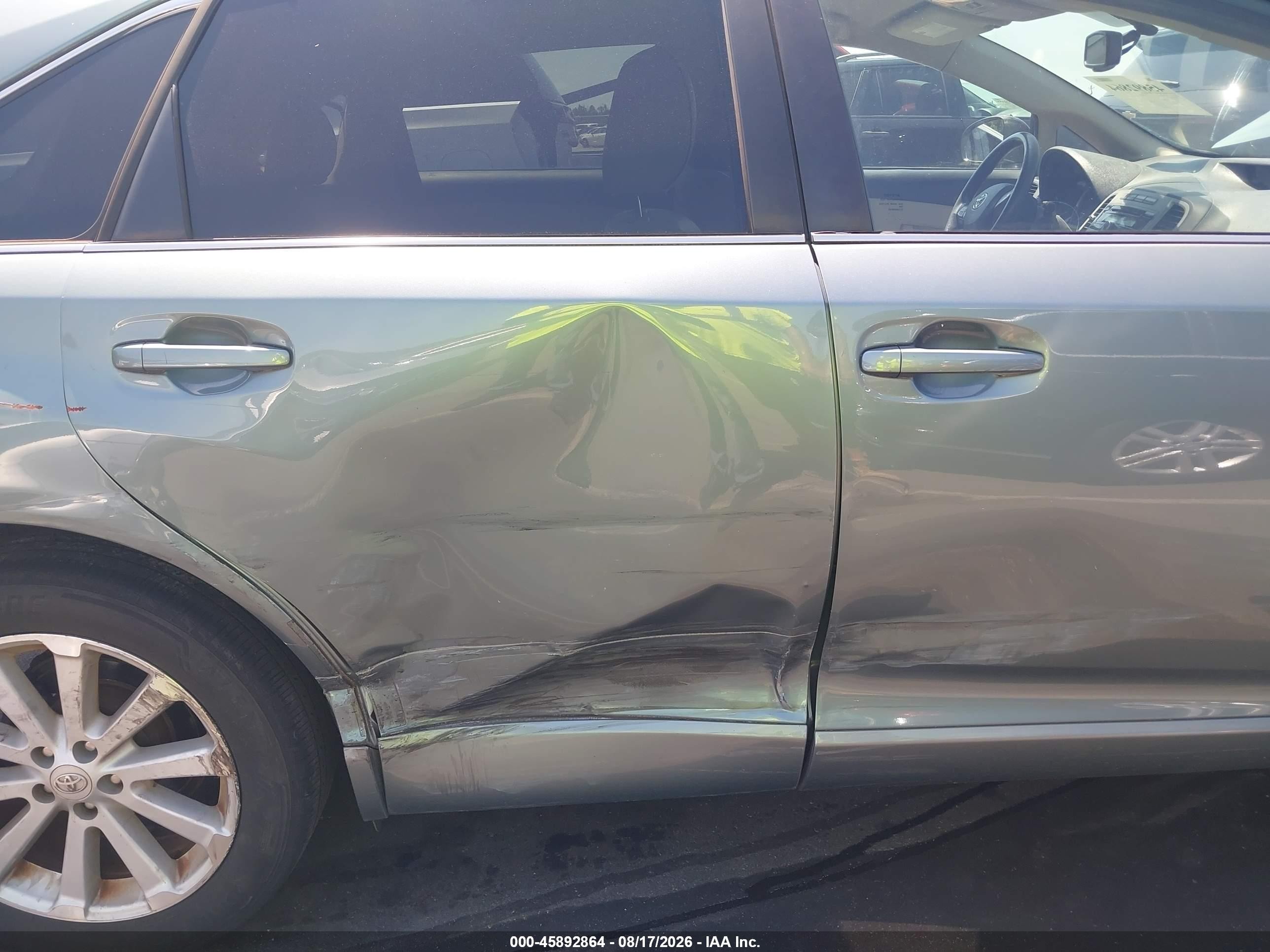 2009 Toyota Venza   Blue vin: 4T3ZE11A49U002655
