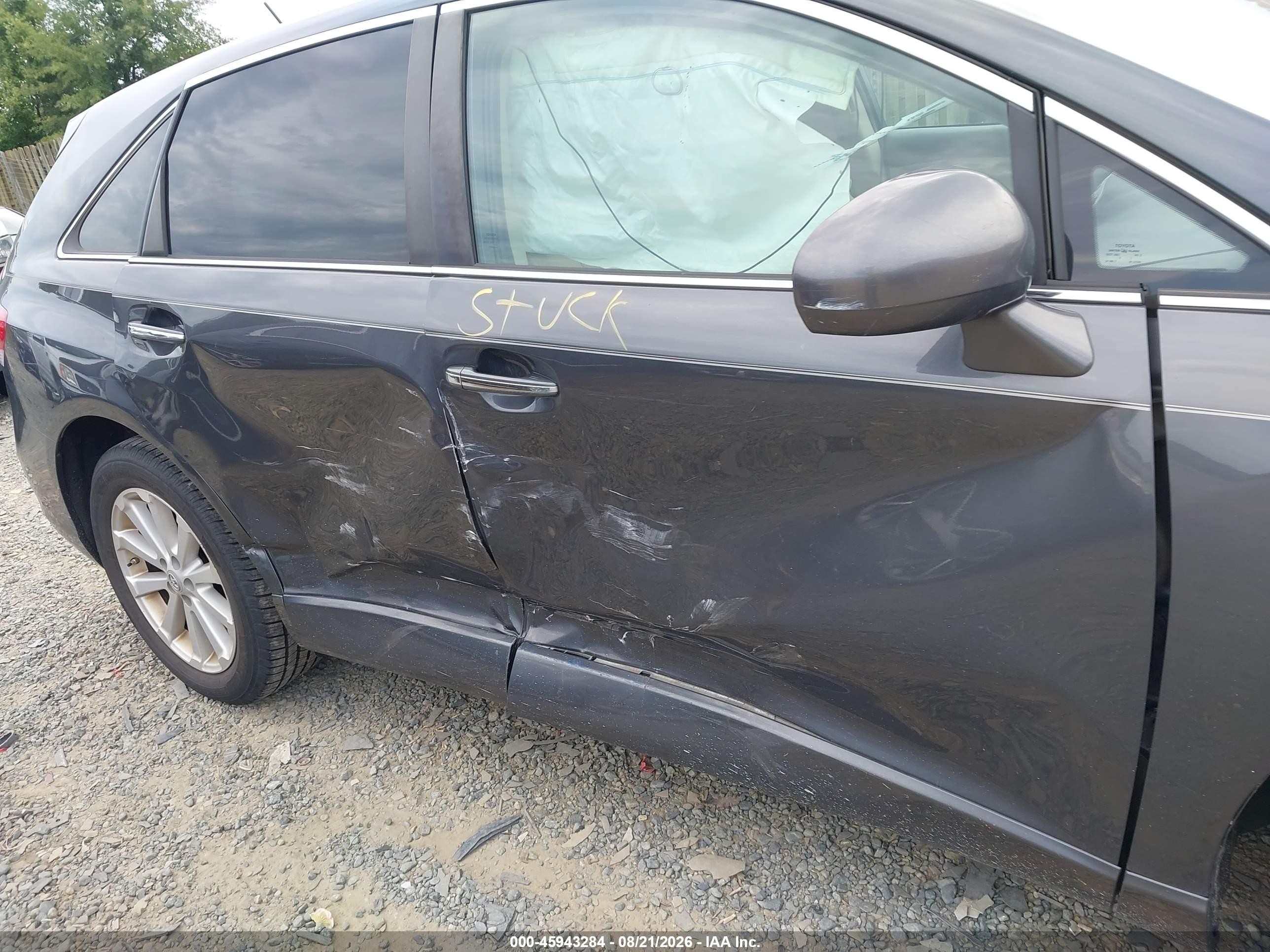 2009 Toyota Venza Gray vin: 4T3ZE11A59U002938