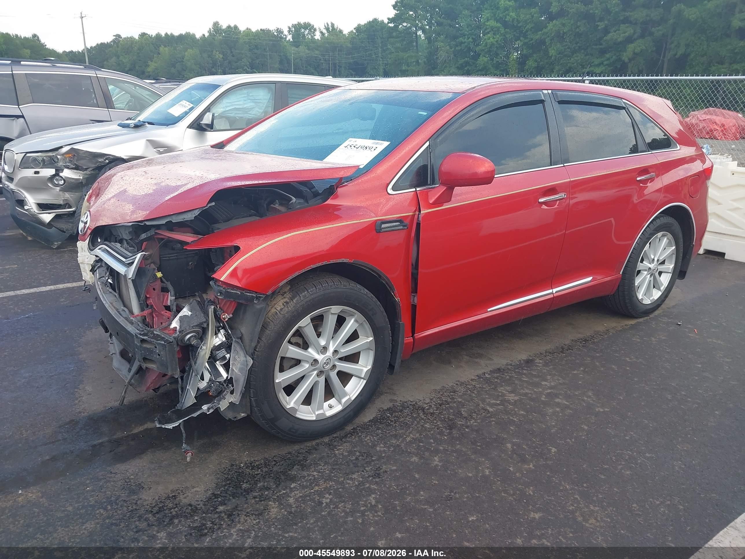 2009 Toyota Venza   Red vin: 4T3ZE11A59U007623