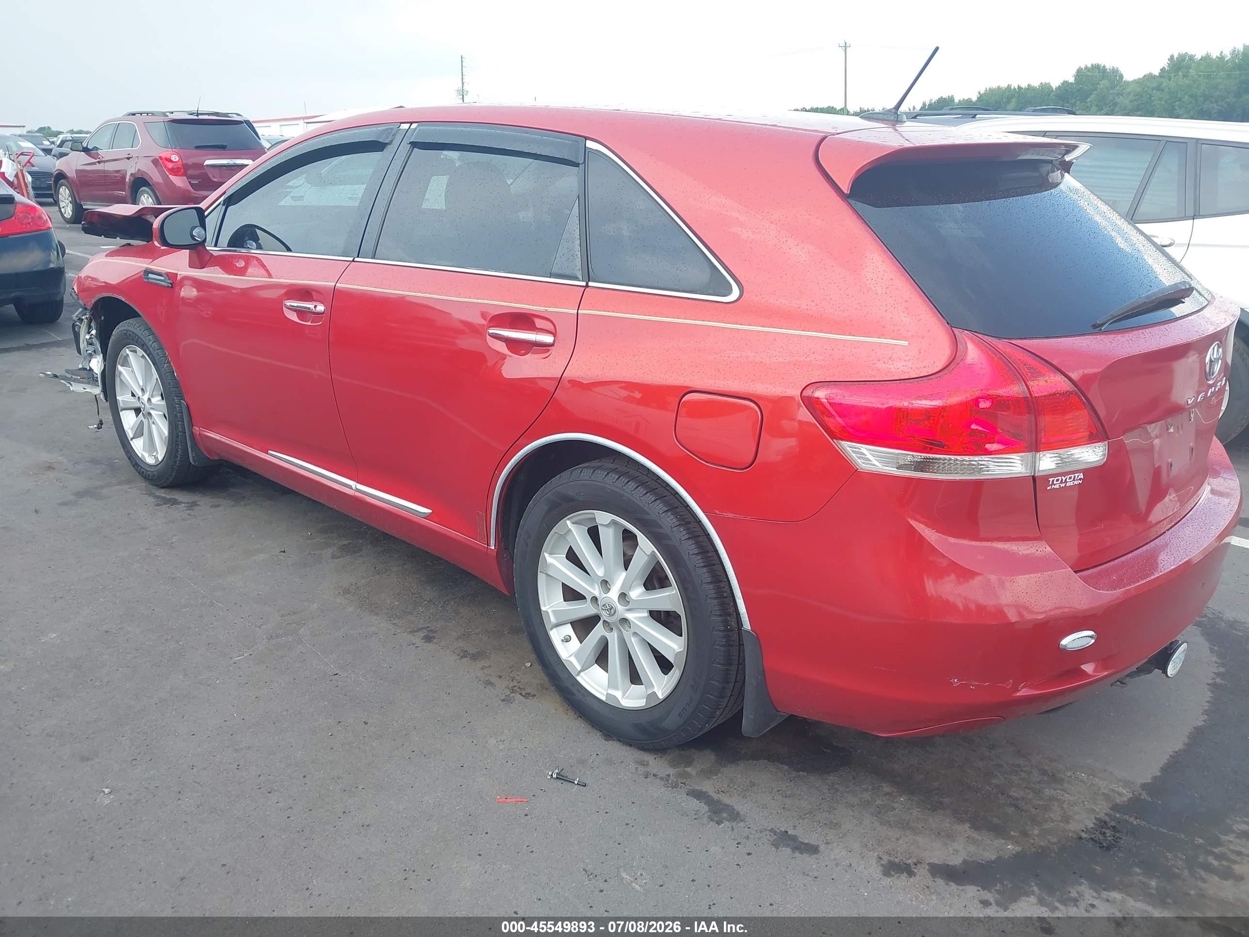 2009 Toyota Venza   Red vin: 4T3ZE11A59U007623