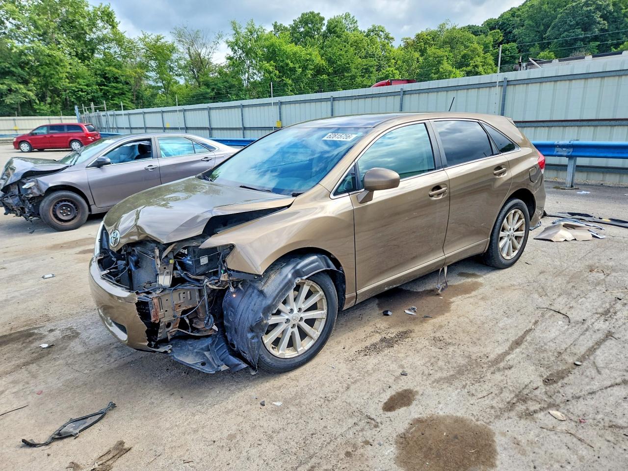 2009 Toyota Venza Fwd 4cyl Beige vin: 4T3ZE11A69U004004