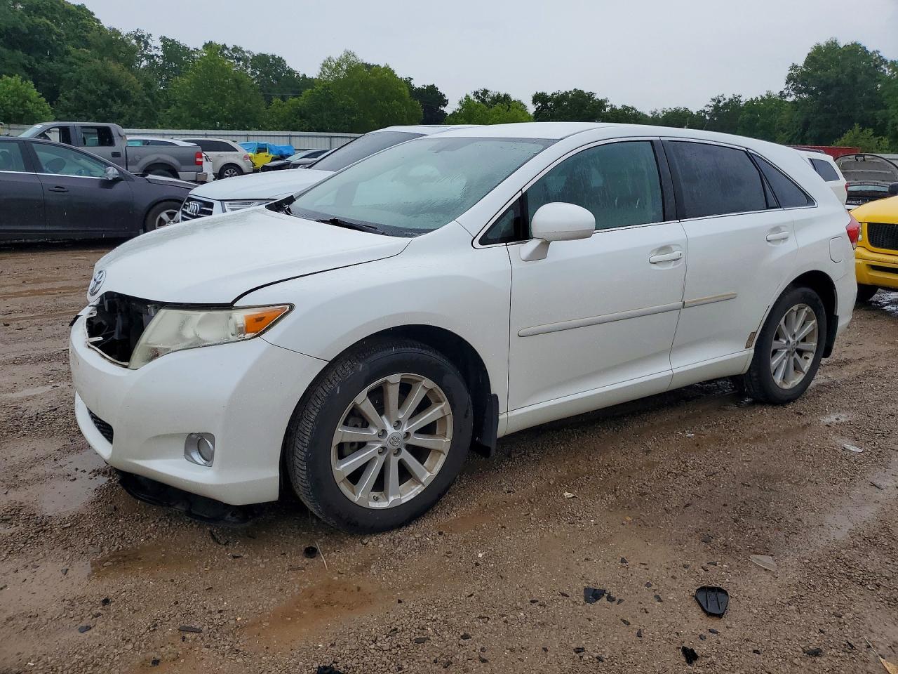 2009 Toyota Venza Fwd 4cyl White vin: 4T3ZE11A69U009221