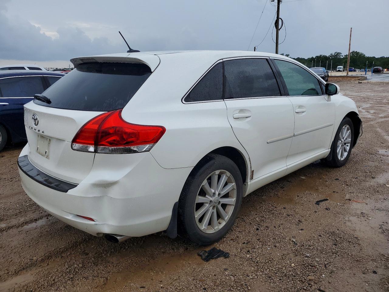 2009 Toyota Venza Fwd 4cyl White vin: 4T3ZE11A69U009221