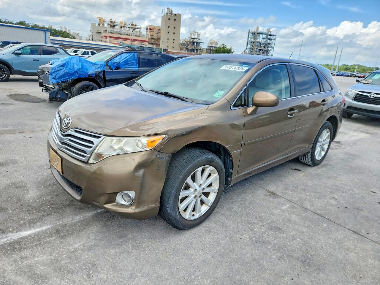2009 Toyota Venza Fwd 4cyl Brown vin: 4T3ZE11A69U009557