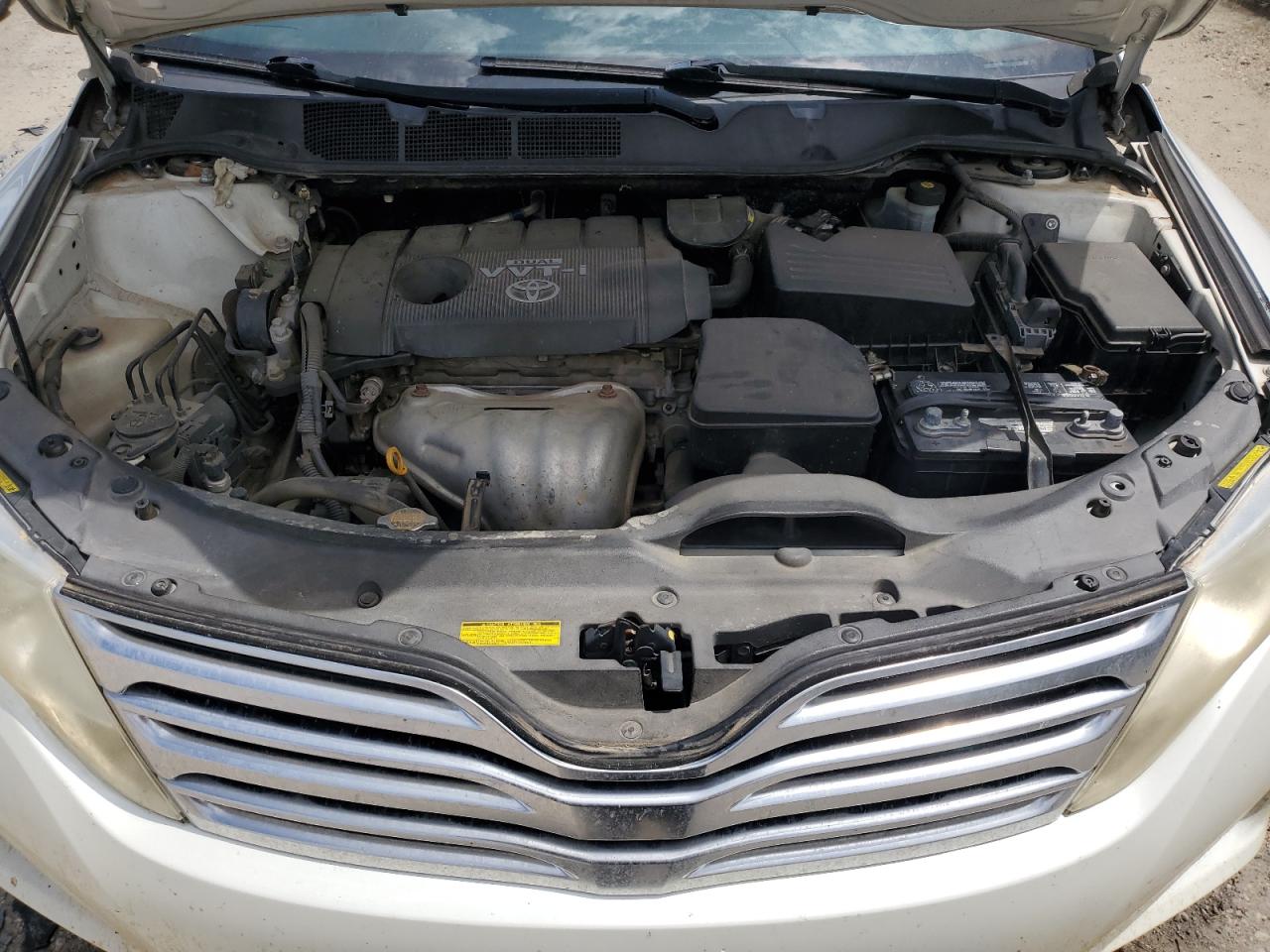 2009 Toyota Venza White vin: 4T3ZE11A69U014628