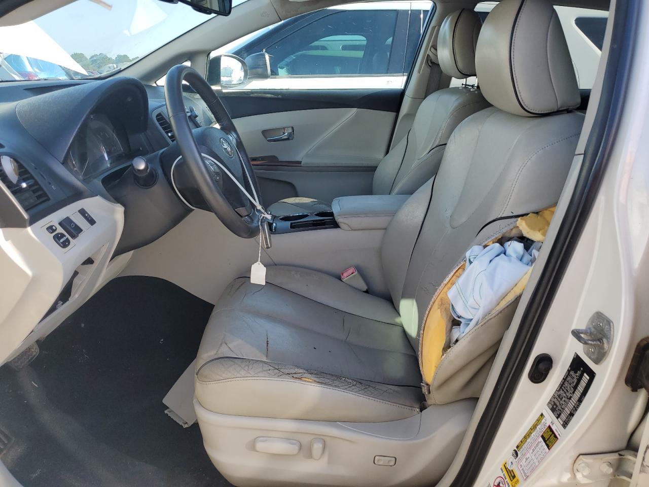2009 Toyota Venza White vin: 4T3ZE11A69U014628