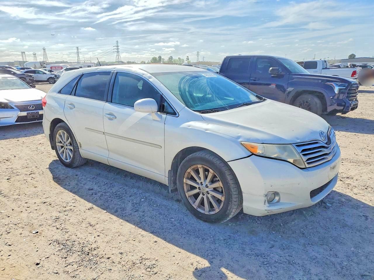 2009 Toyota Venza Fwd 4cyl White vin: 4T3ZE11A69U016430