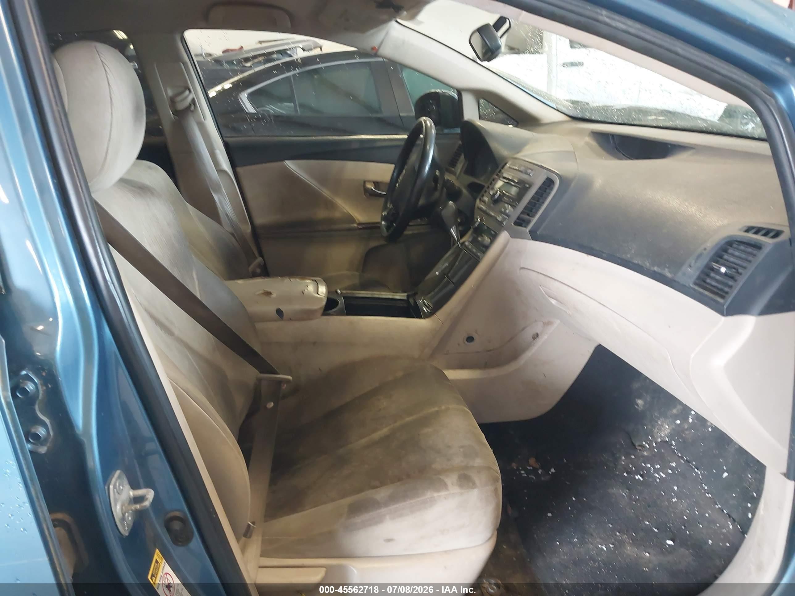 2009 Toyota Venza   Синий vin: 4T3ZE11A69U017951