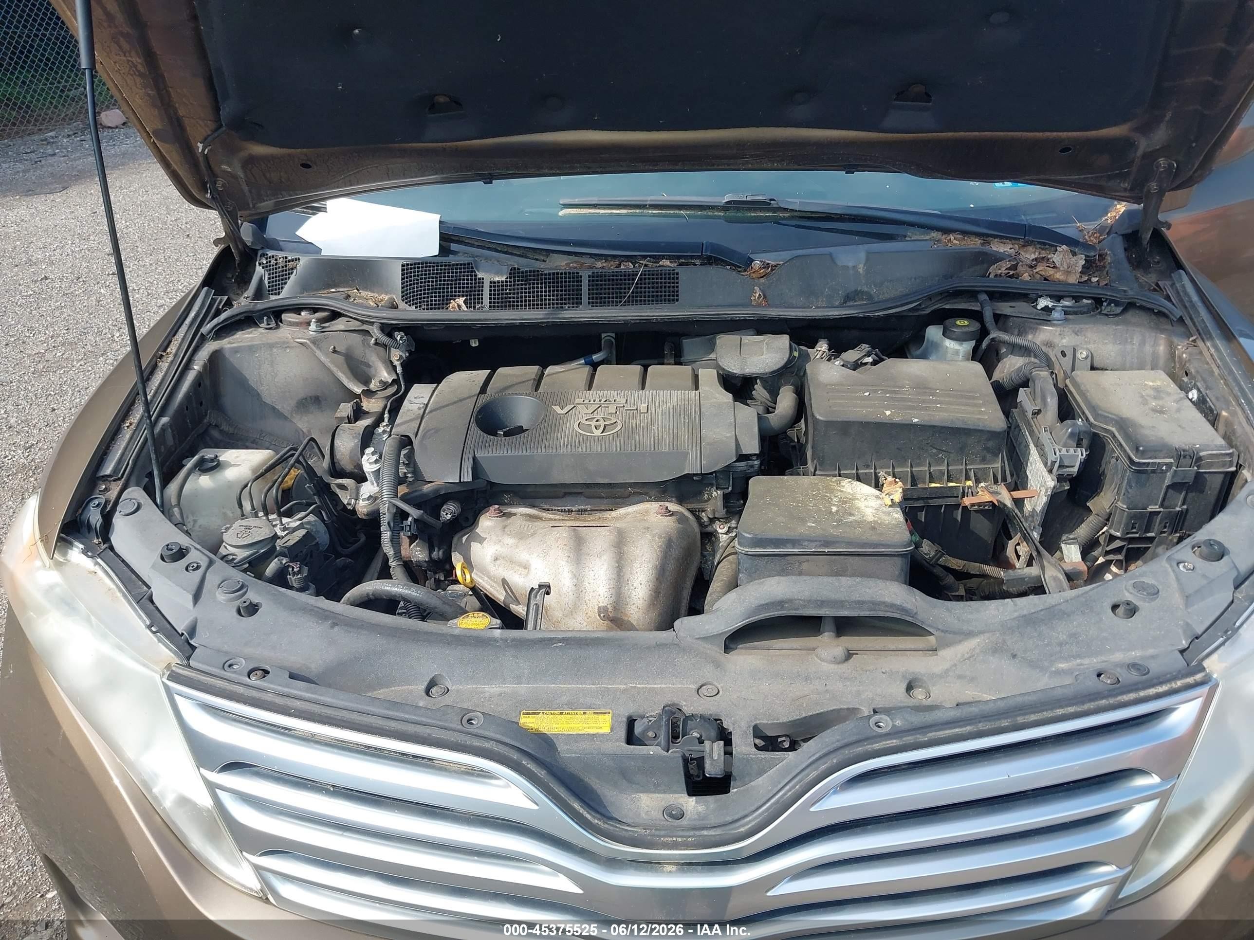 2009 Toyota Venza   Brown vin: 4T3ZE11A79U005226