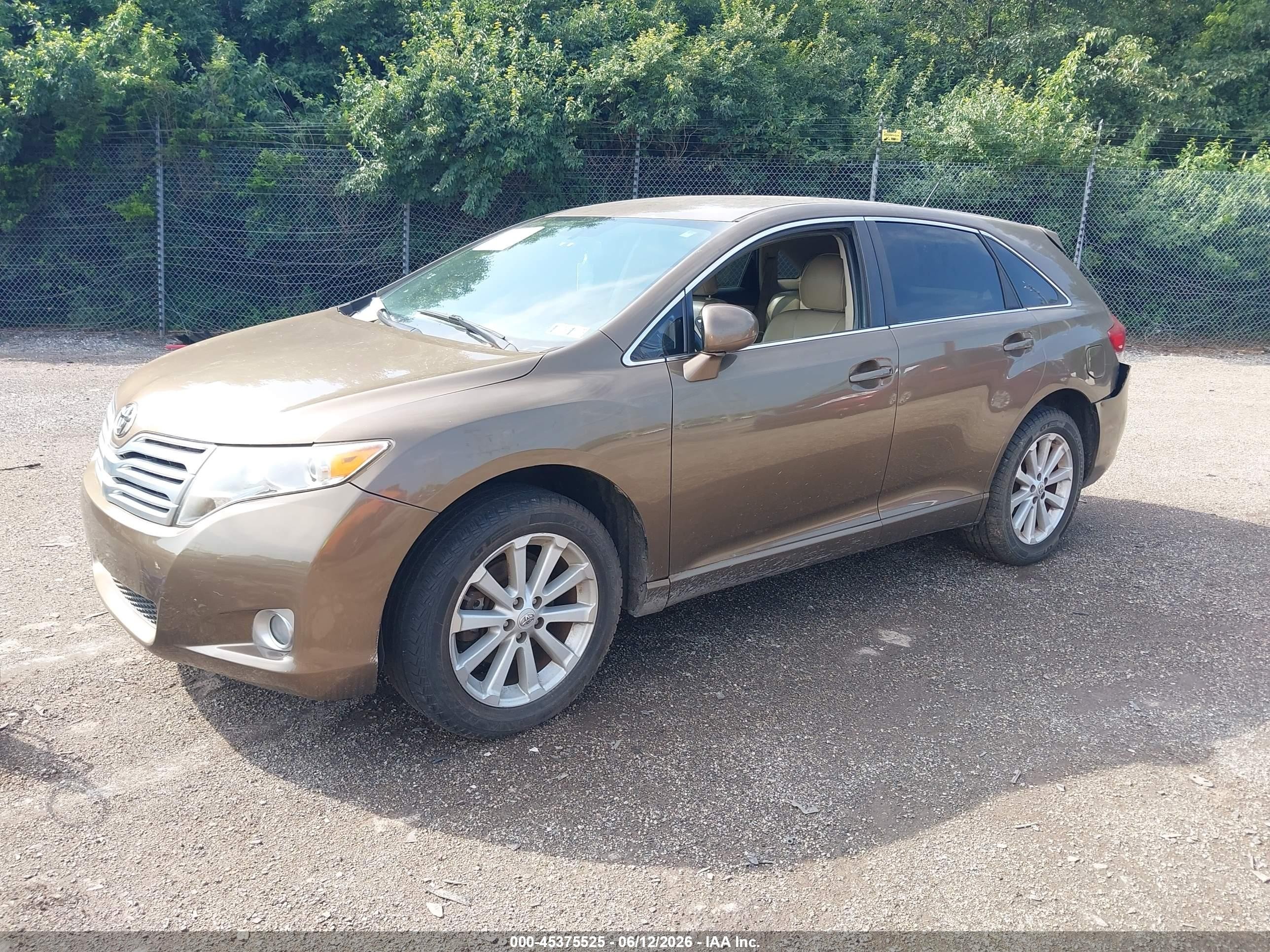 2009 Toyota Venza   Brown vin: 4T3ZE11A79U005226